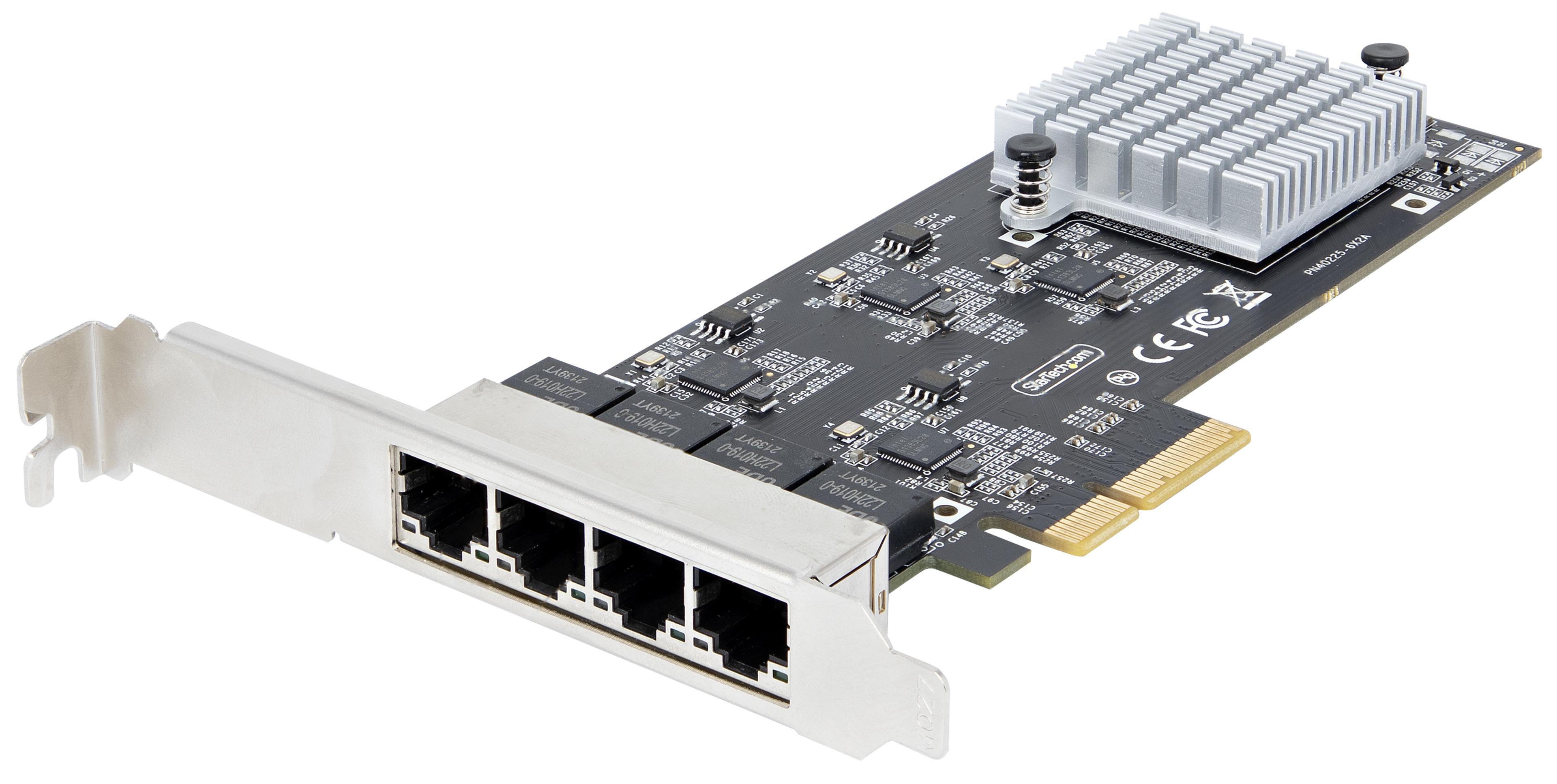 StarTech 4-P 2.5Gb PCIe Network Card