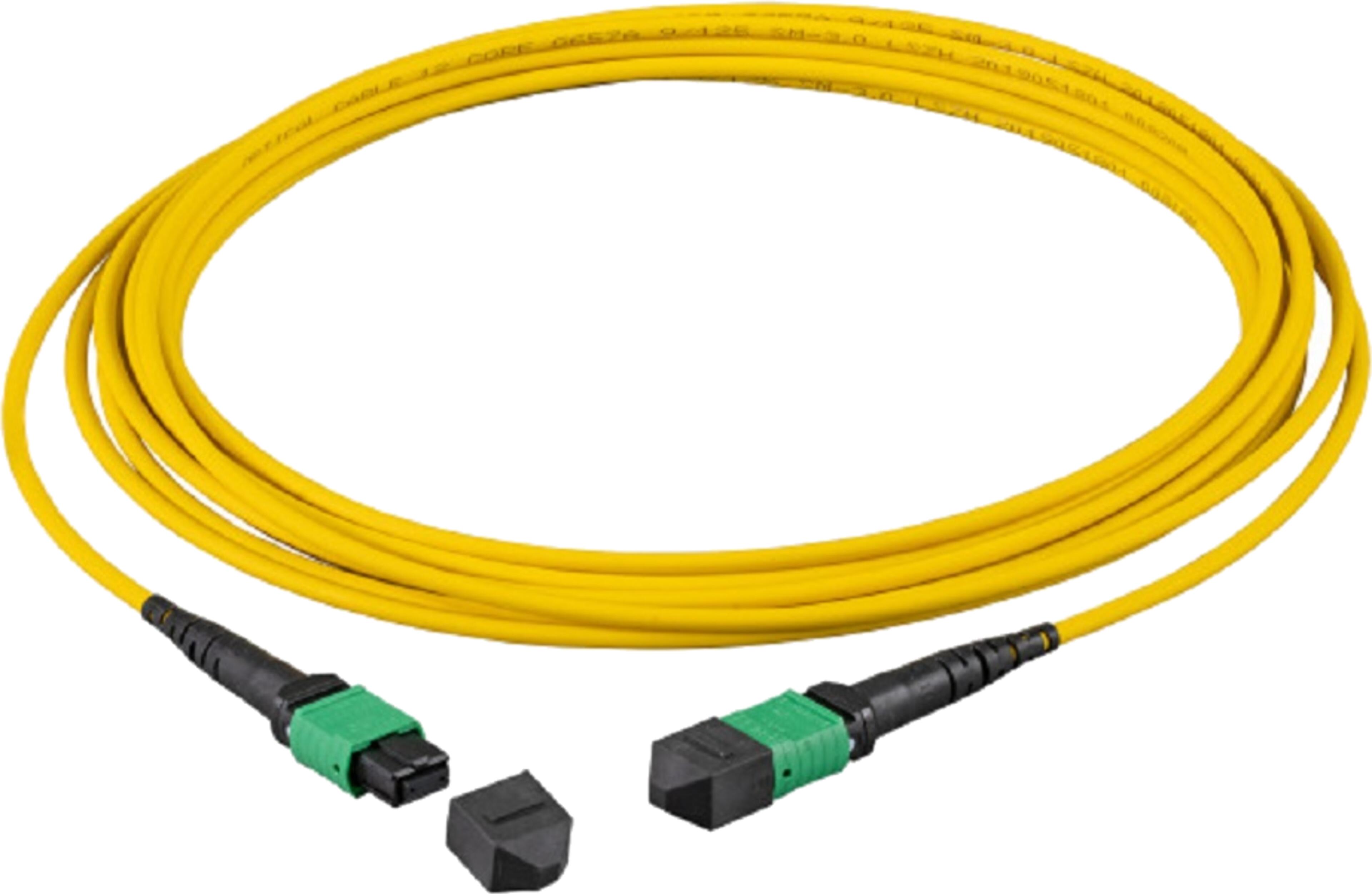 FO Patch Cable MTP/MPO f-f 9µ 2m