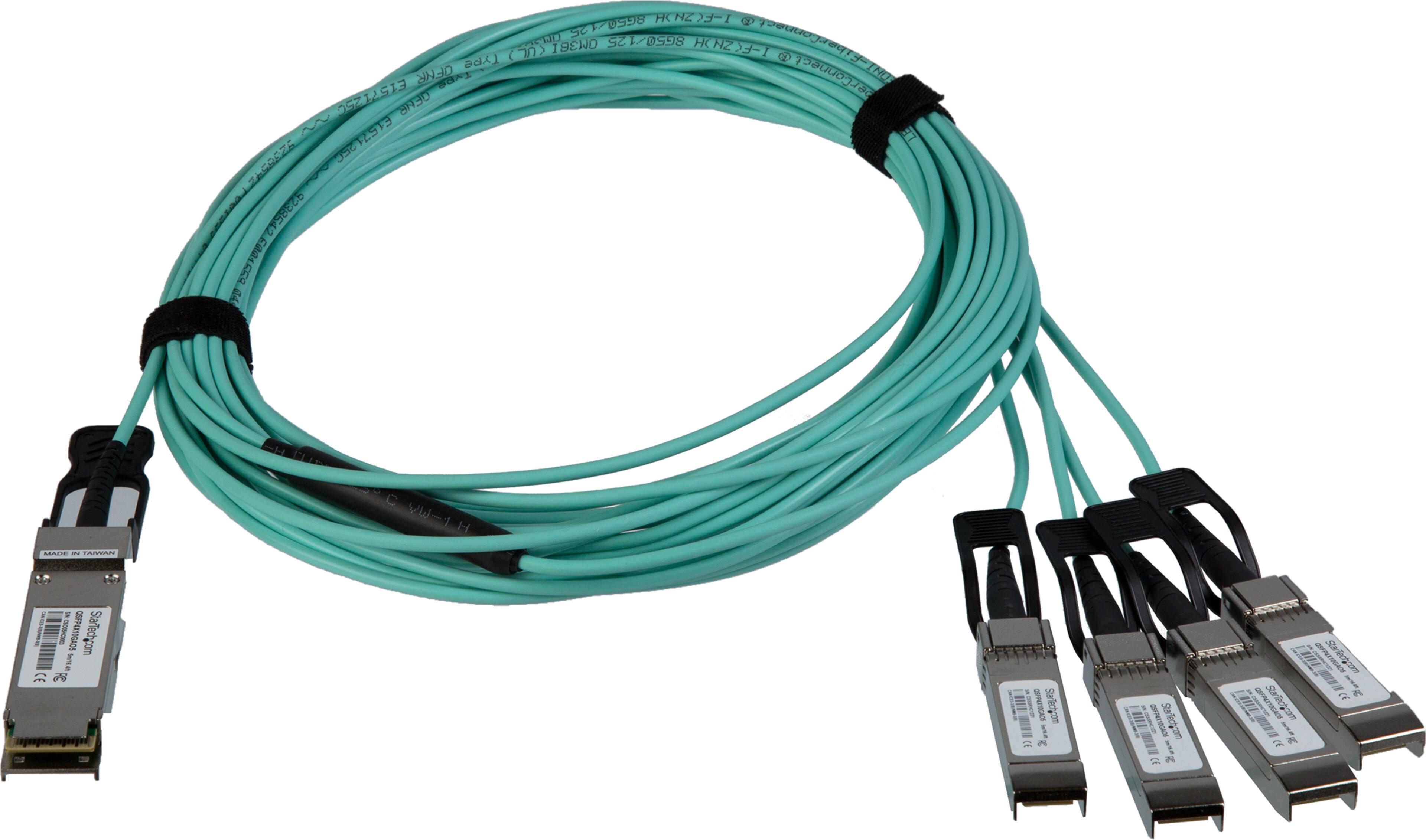 Cable QSFP+/m - 4x SFP+/m 5m