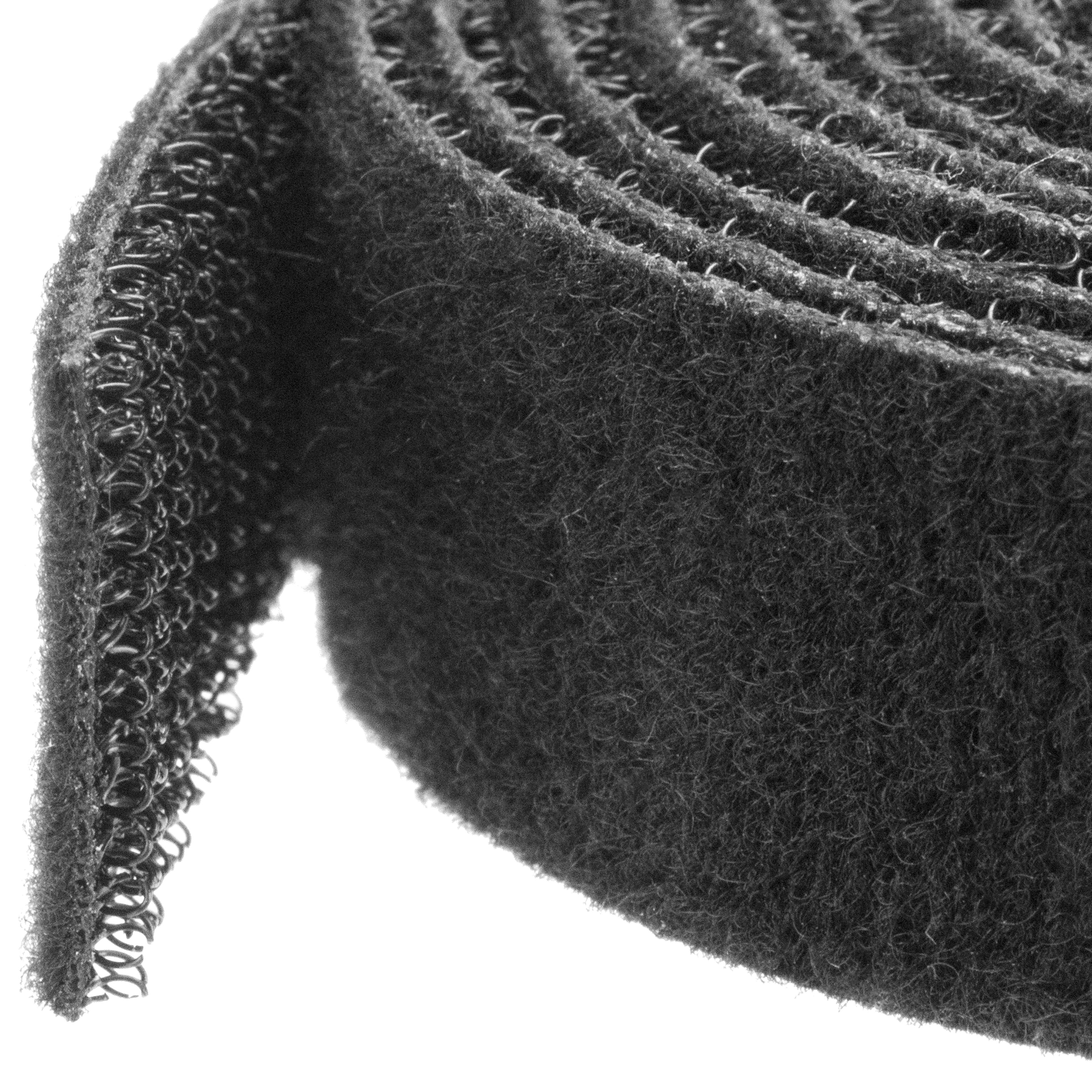 Hook-and-Loop Cable Tie Roll 7.6m Black