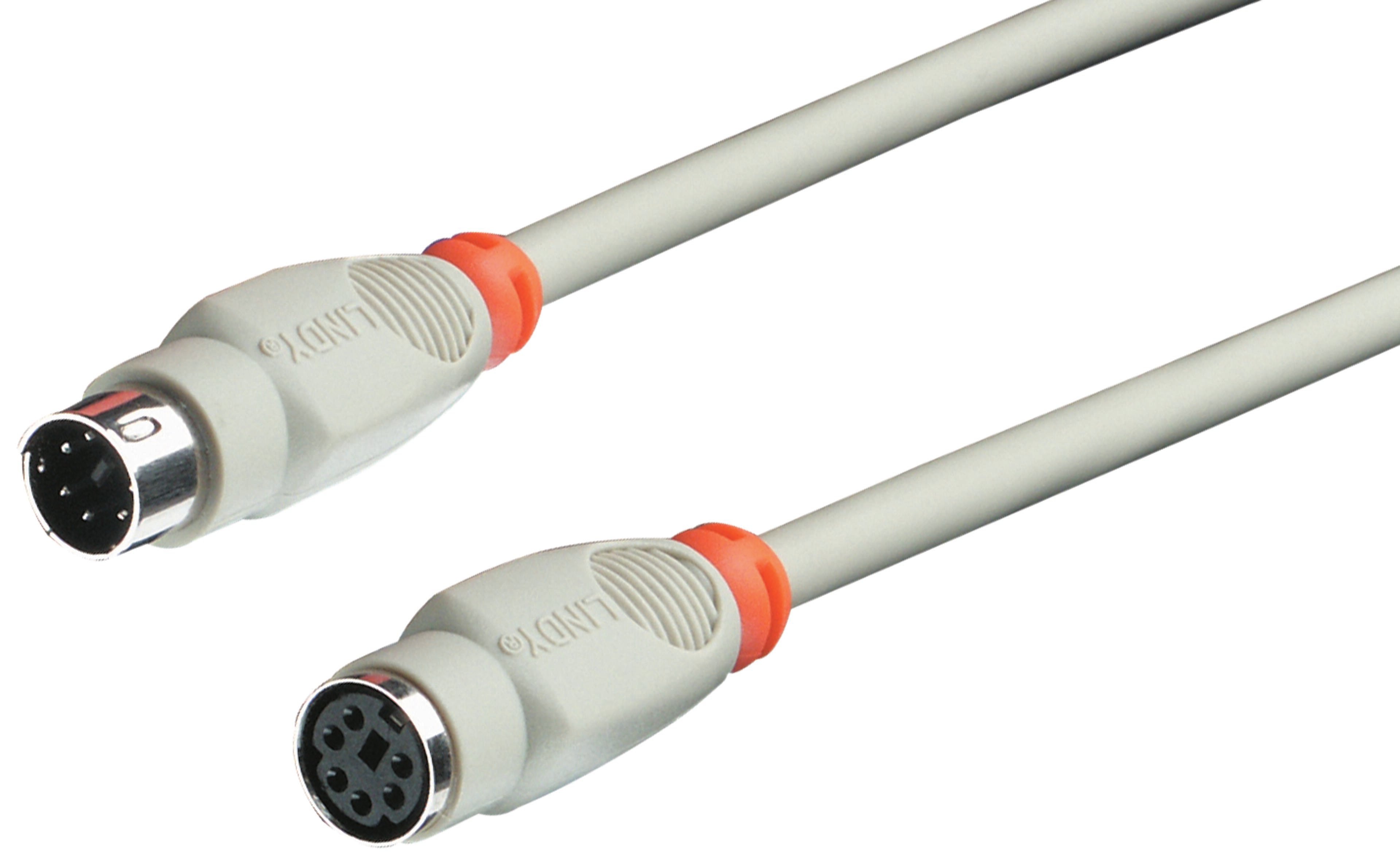 Cabo de extensão LINDY PS/2 2 m