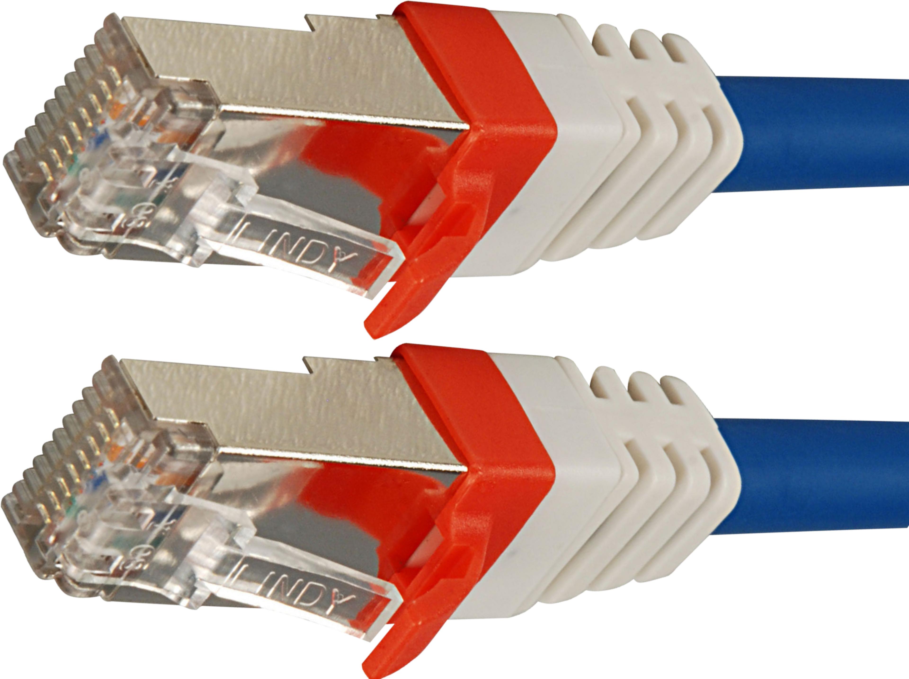 Patch Cable RJ45 S/FTP Cat6a 20m Blue