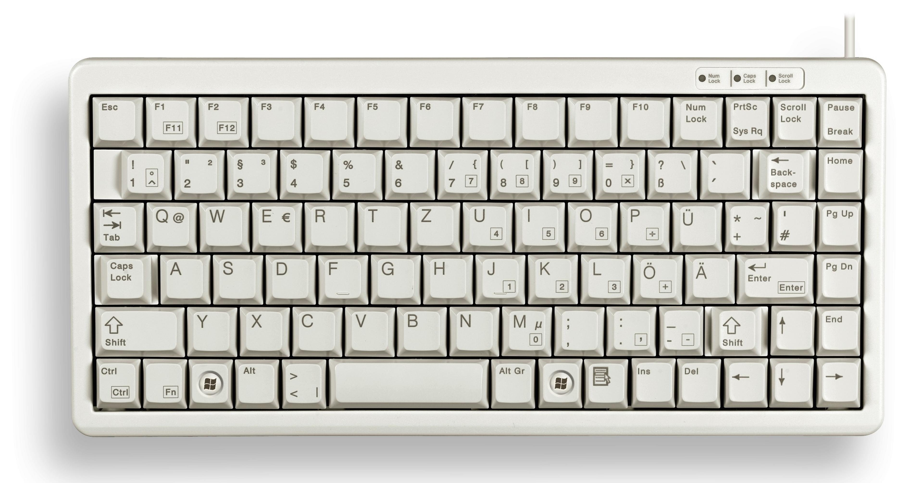 CHERRY Compact Keyboard G84-4100