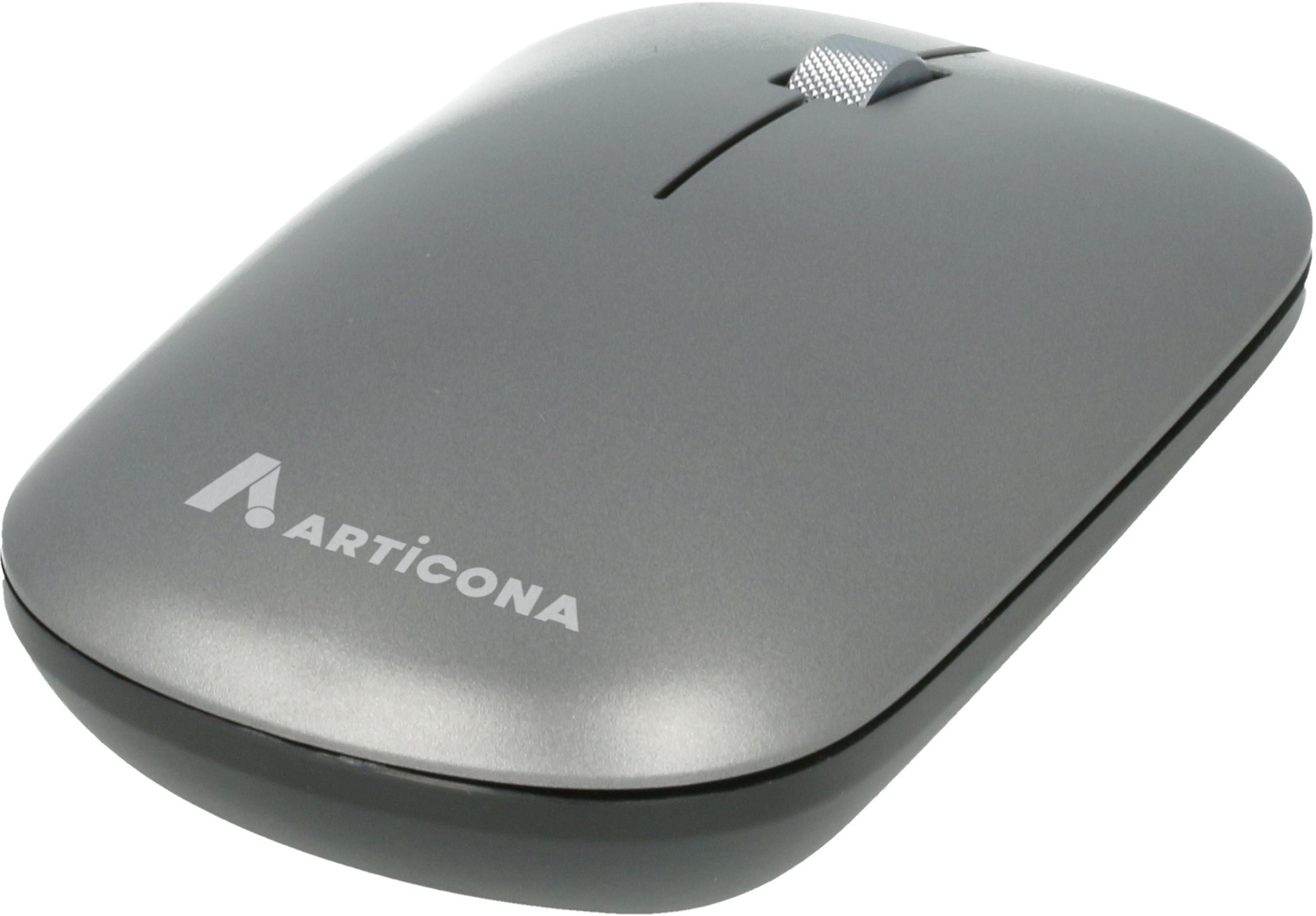ARTICONA USB-A/C Wireless Mouse Grey