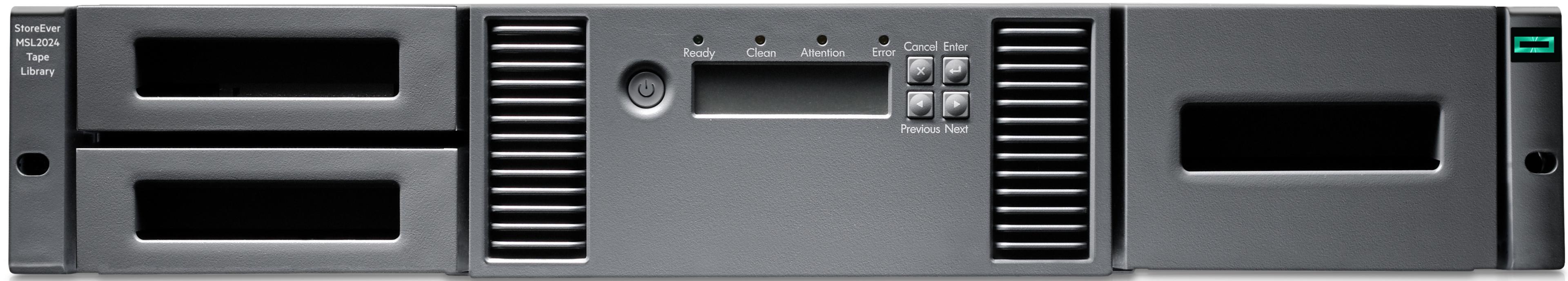 HPE Storage MSL2024 Tape Library