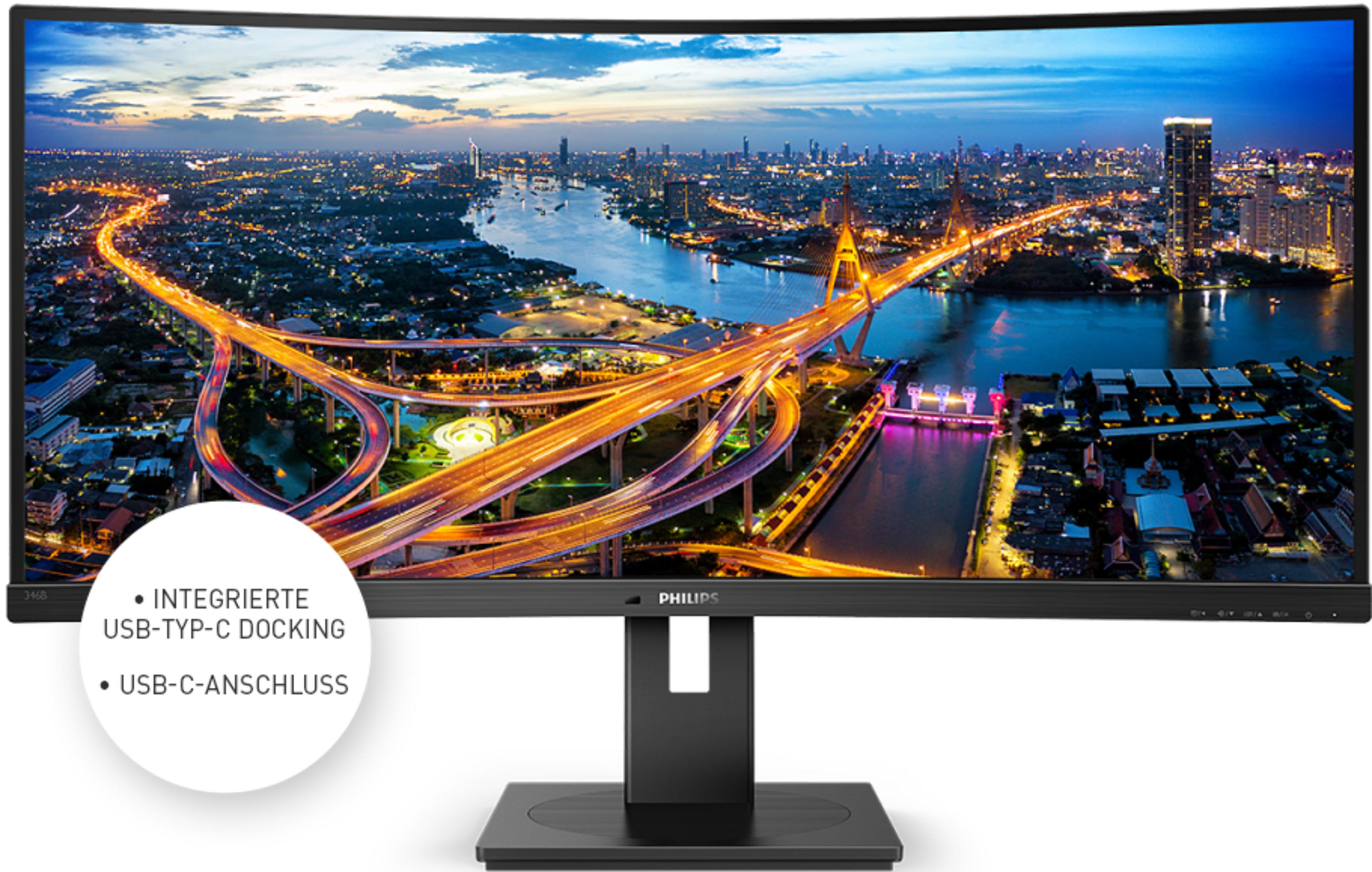 Philips 346B1C ívelt monitor