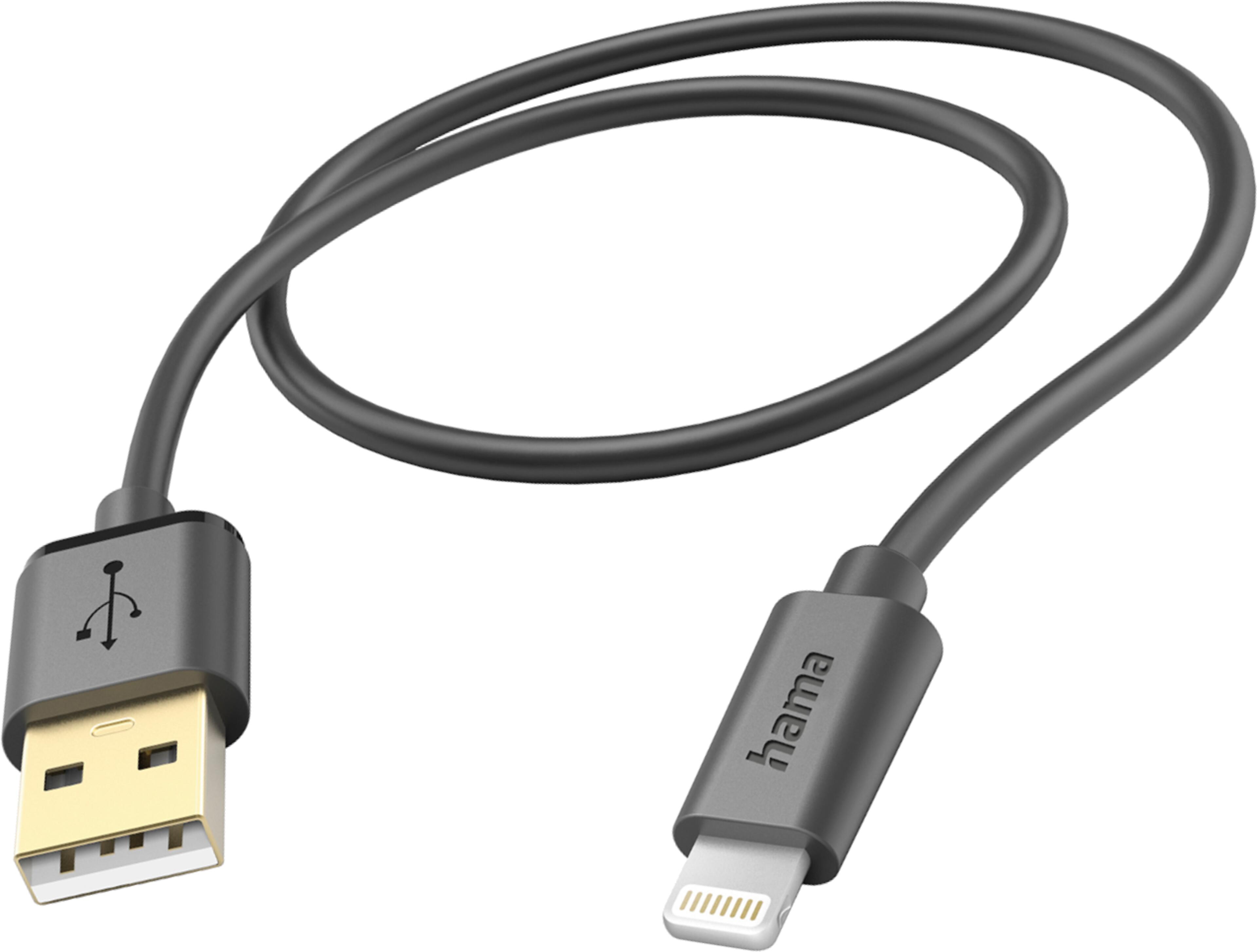Hama USB Type-A - Lightning Cable 1.5m