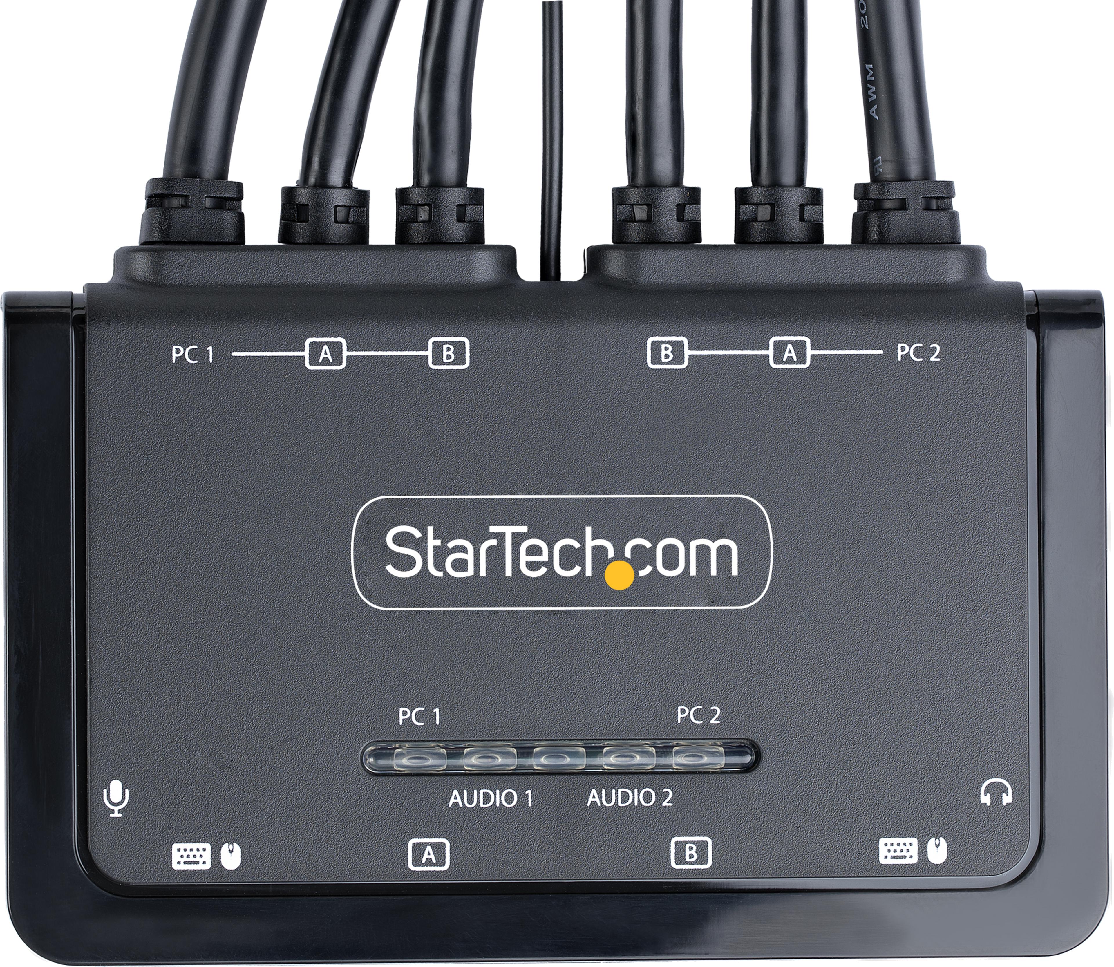 Prepínač KVM StarTech HDMI DualHead 2p.