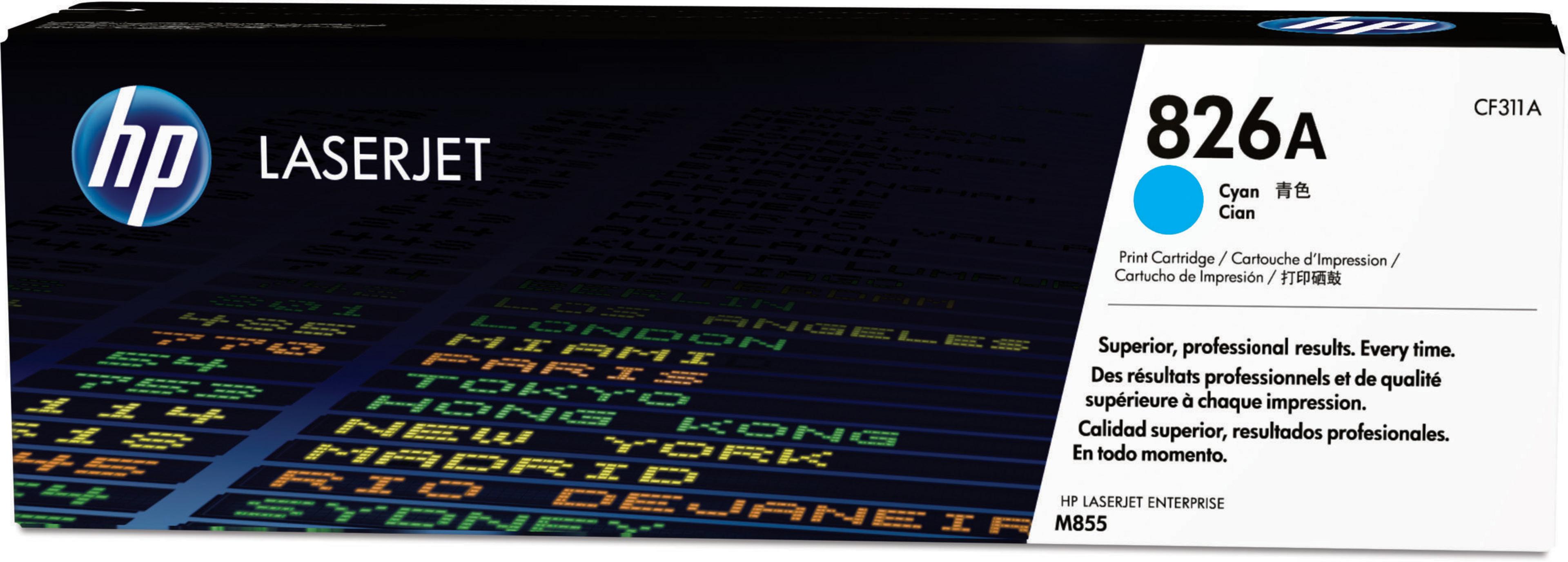 HP 826A Toner Cyan