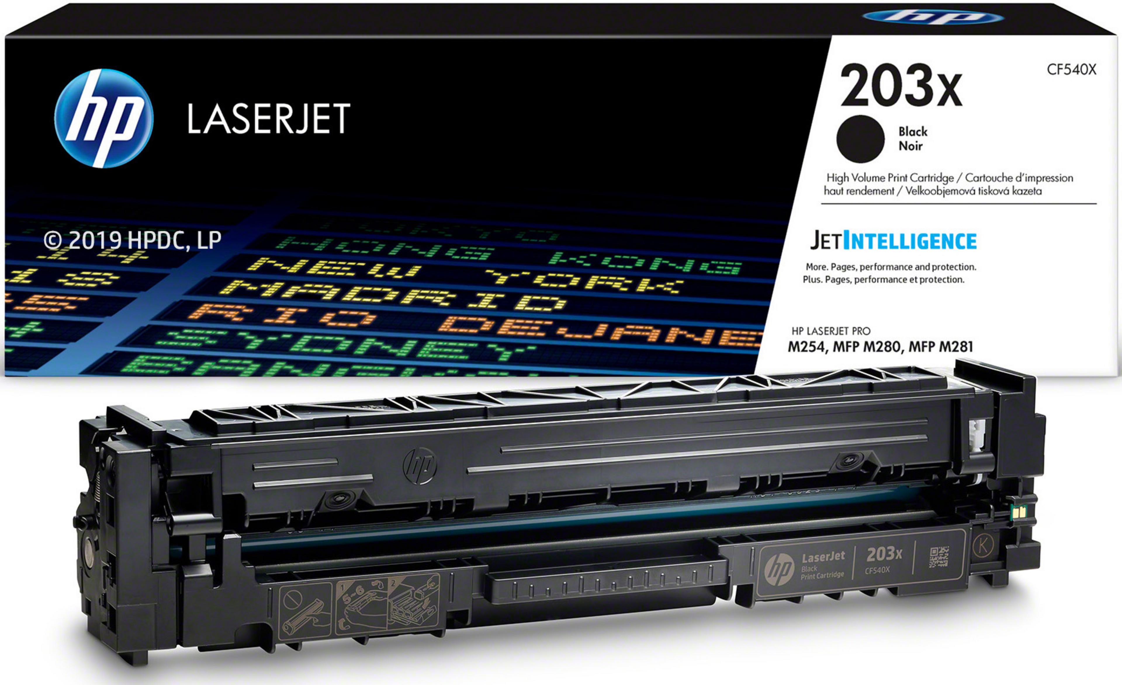 HP 203X Toner schwarz