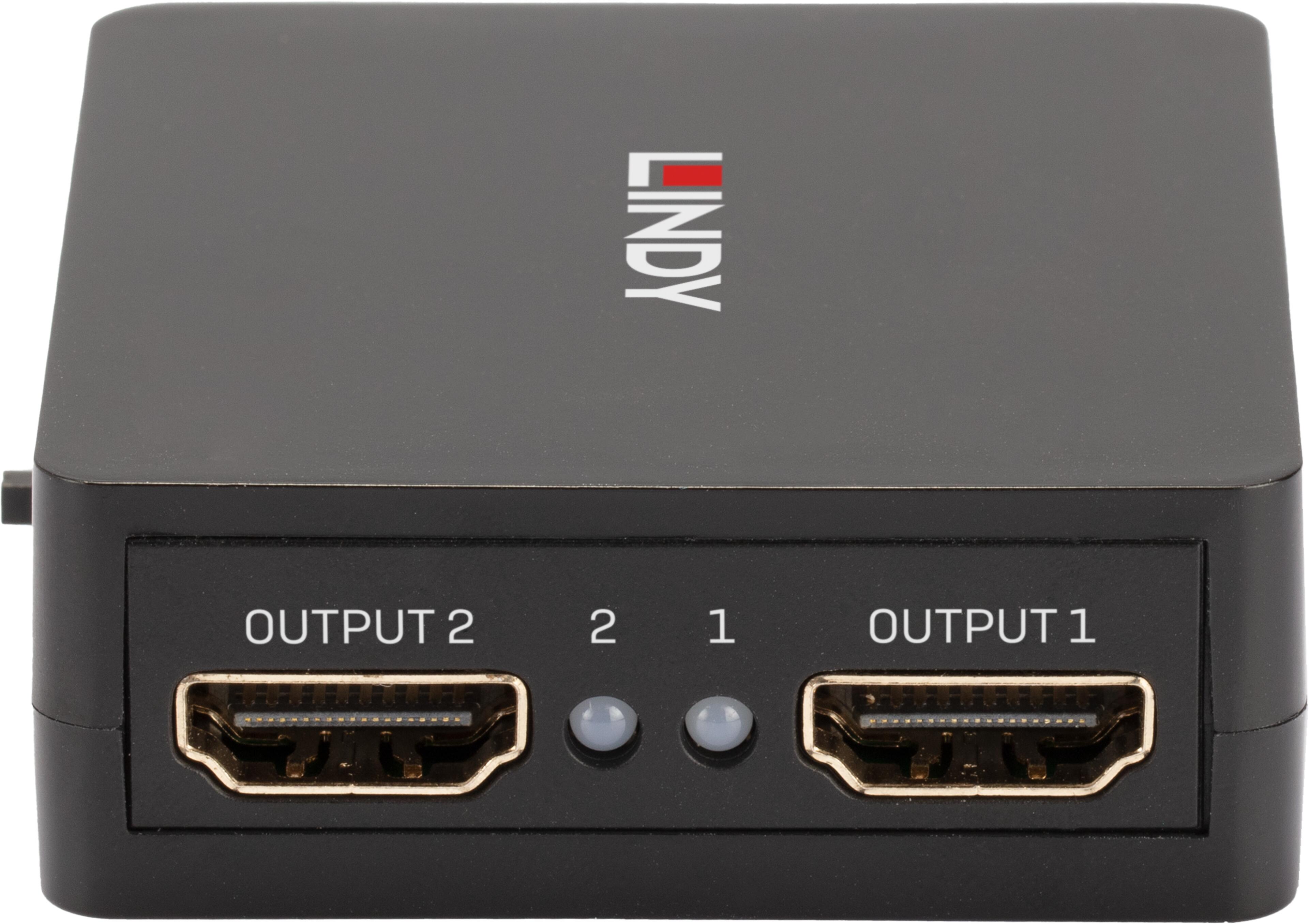 LINDY HDMI Splitter 1:2 4K