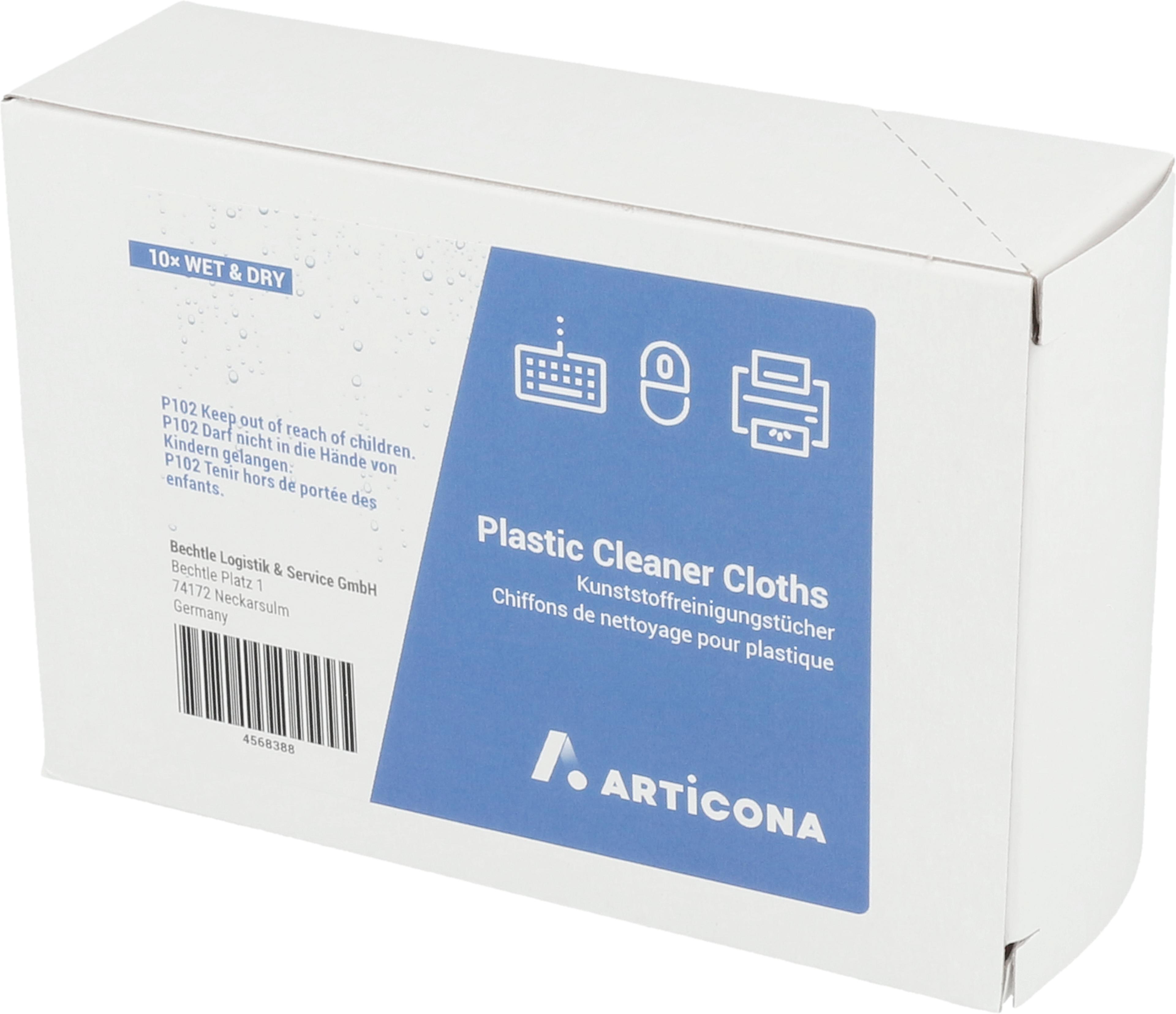 Chiffon ARTICONA nettoyage plastique x10