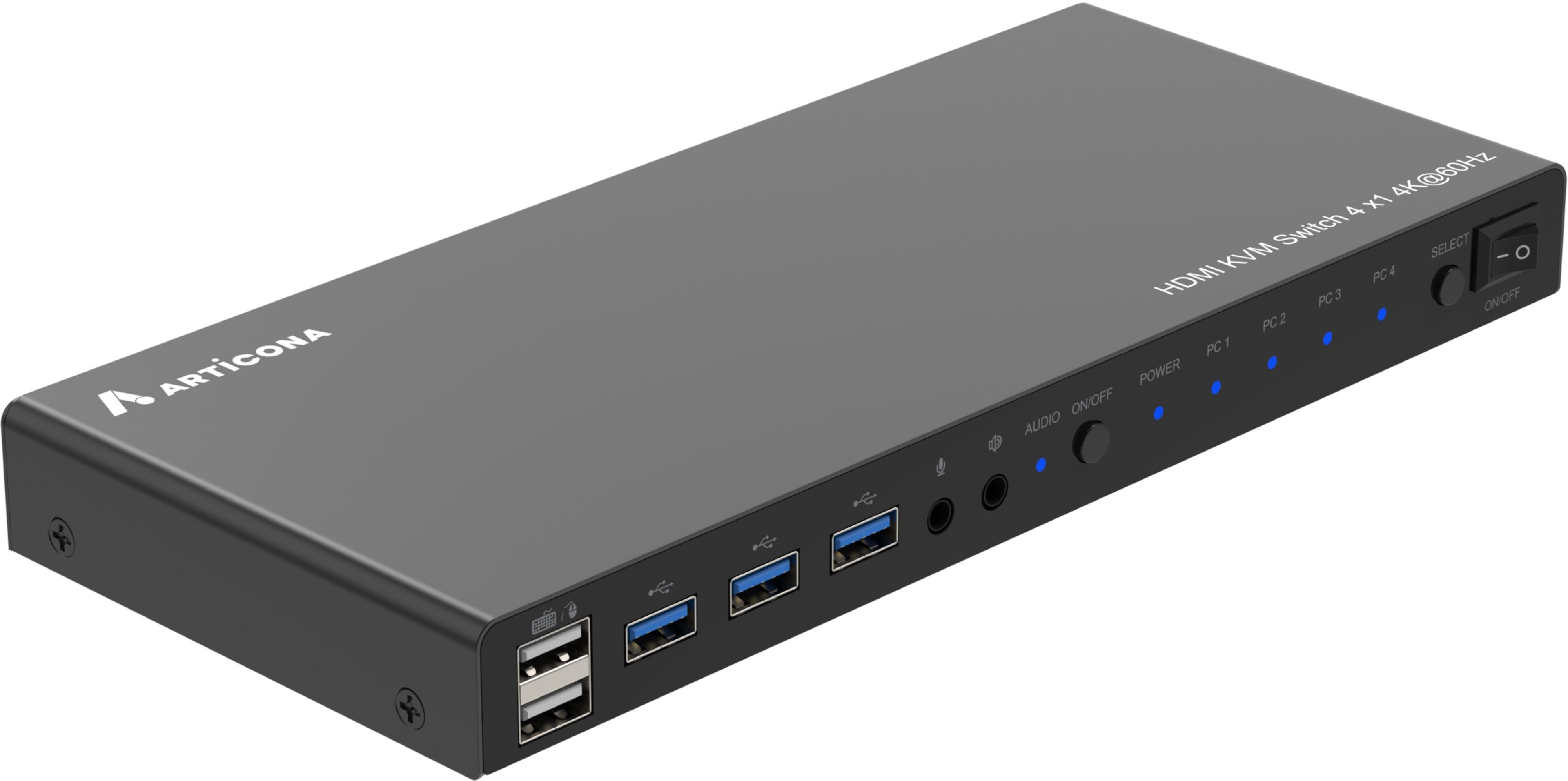 ARTICONA HDMI 1:4 KVM-Switch