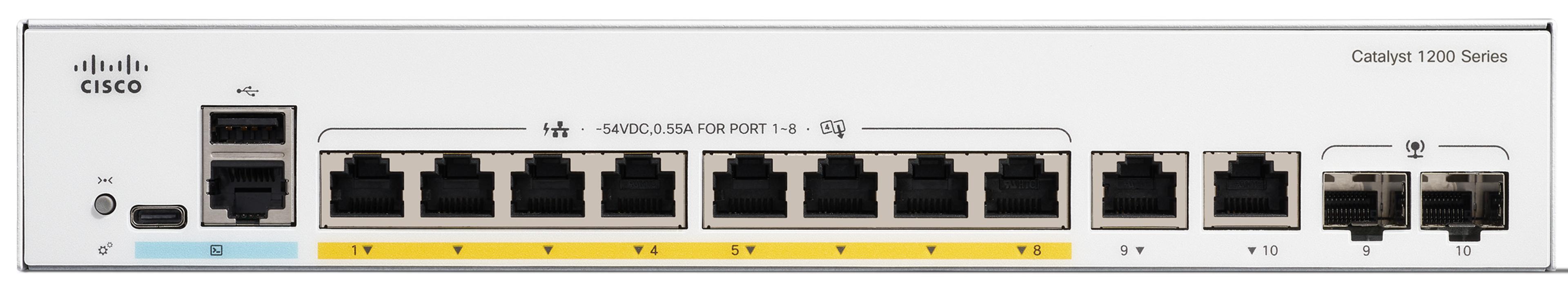Cisco Catalyst C1200-8P-E-2G Switch