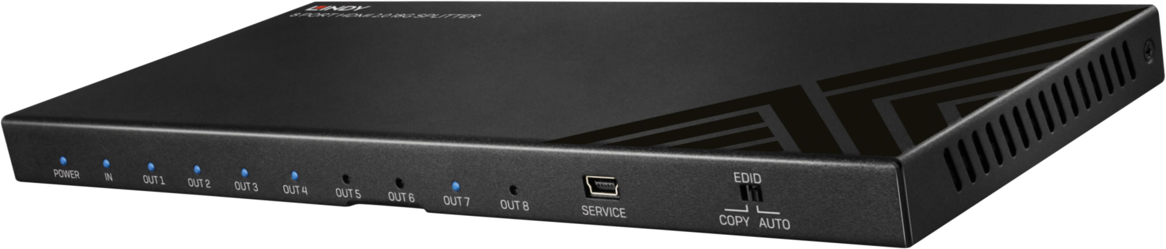 LINDY HDMI Splitter 1:8 4K