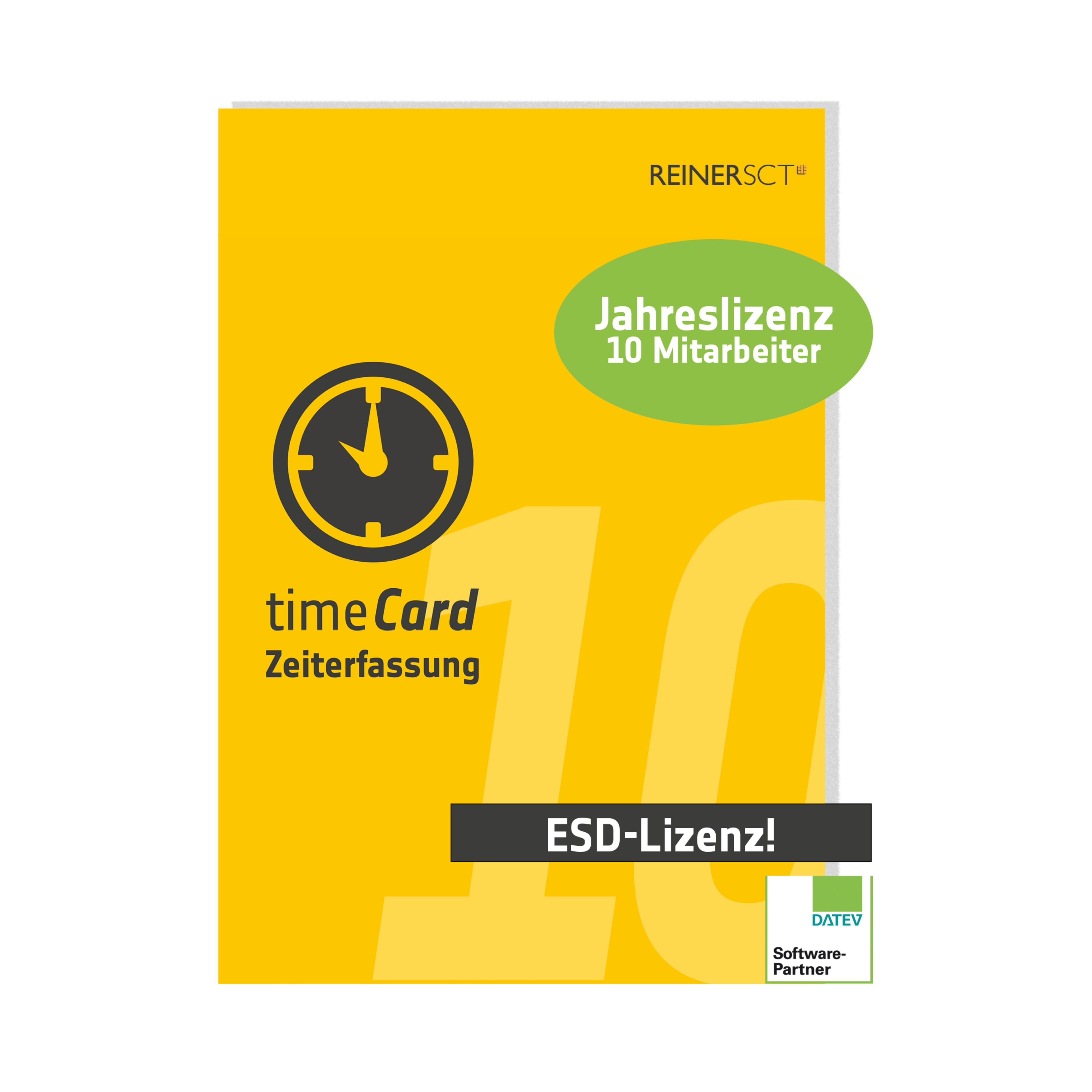 REINER SCT timeCard ZE Jahres-LZ 10 MA