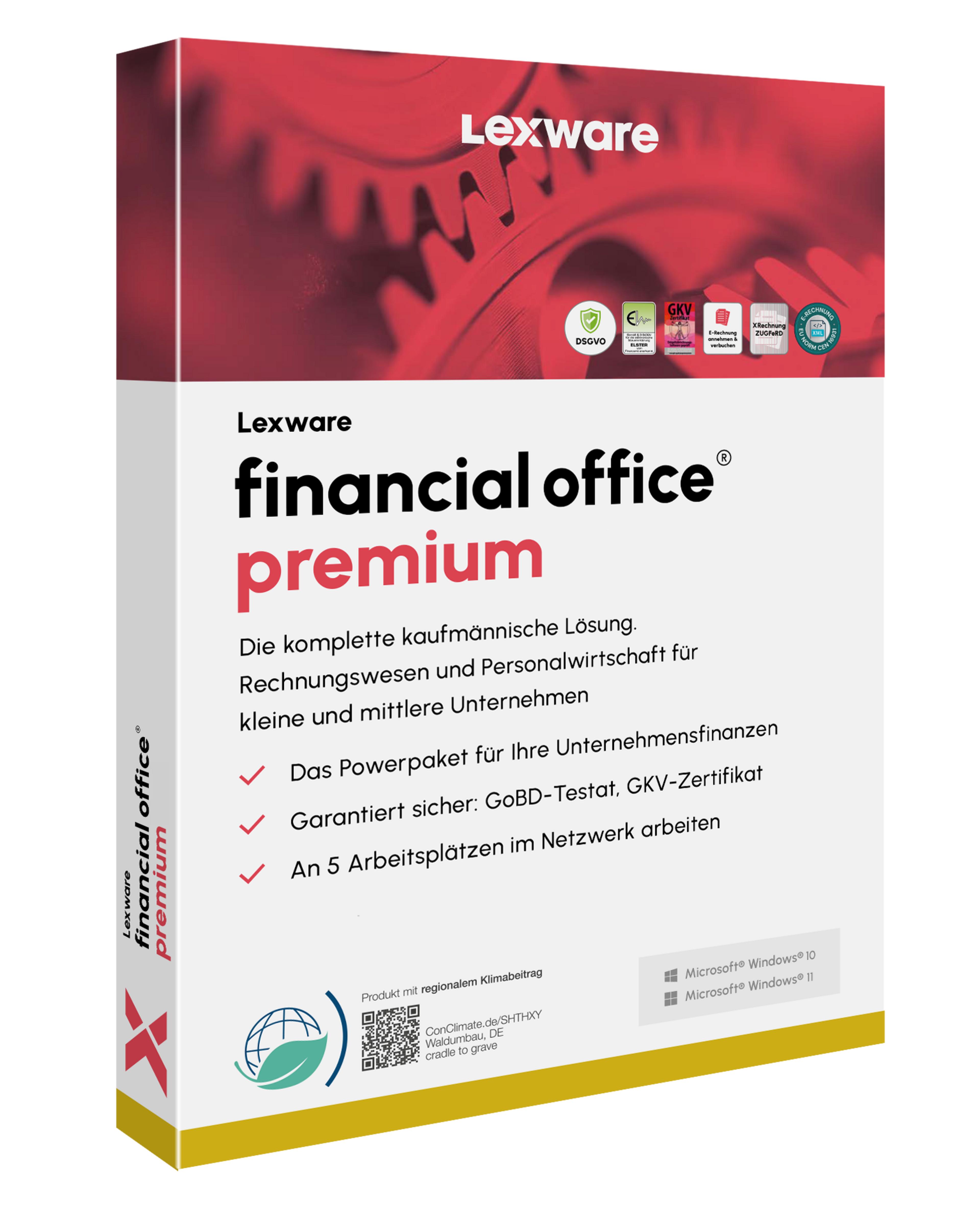 LEXWARE financial office 2026 premium für 5 User ABO-Vertrag 12 Monate (Autorenewal)