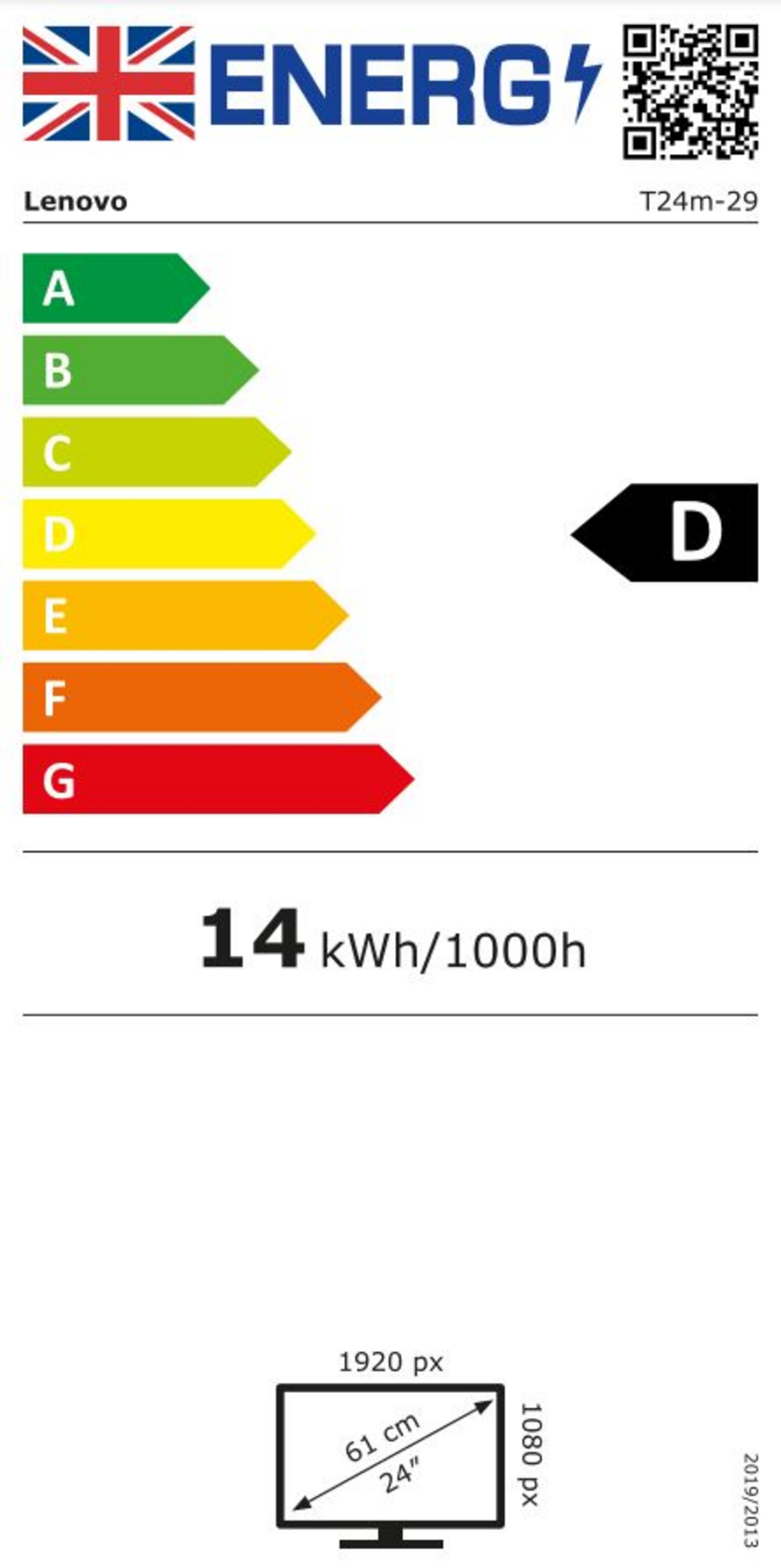 Lenovo ThinkVision T24m-29 Monitor