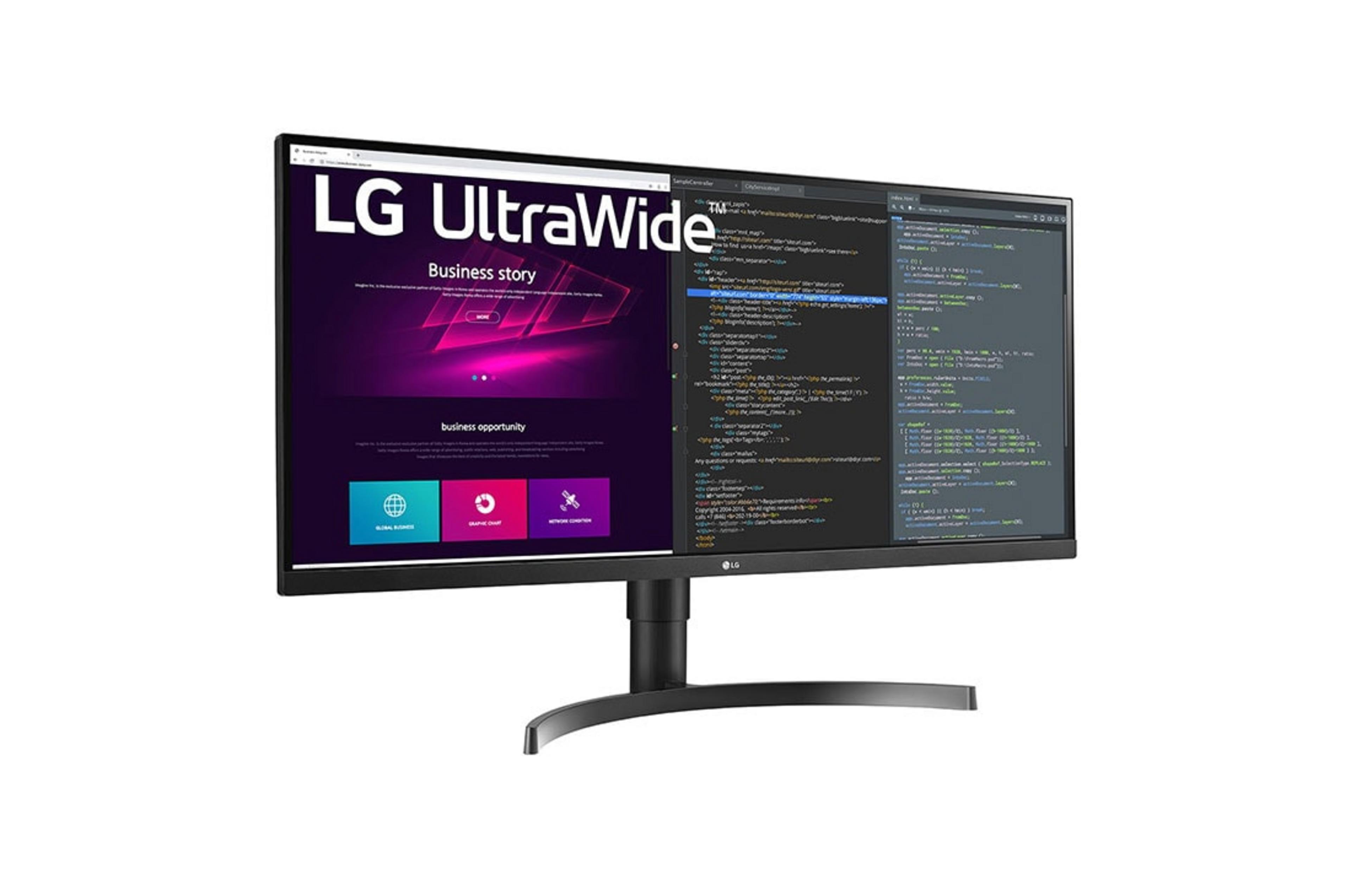 LG 34WN750P-B QHD UltraWide Monitor