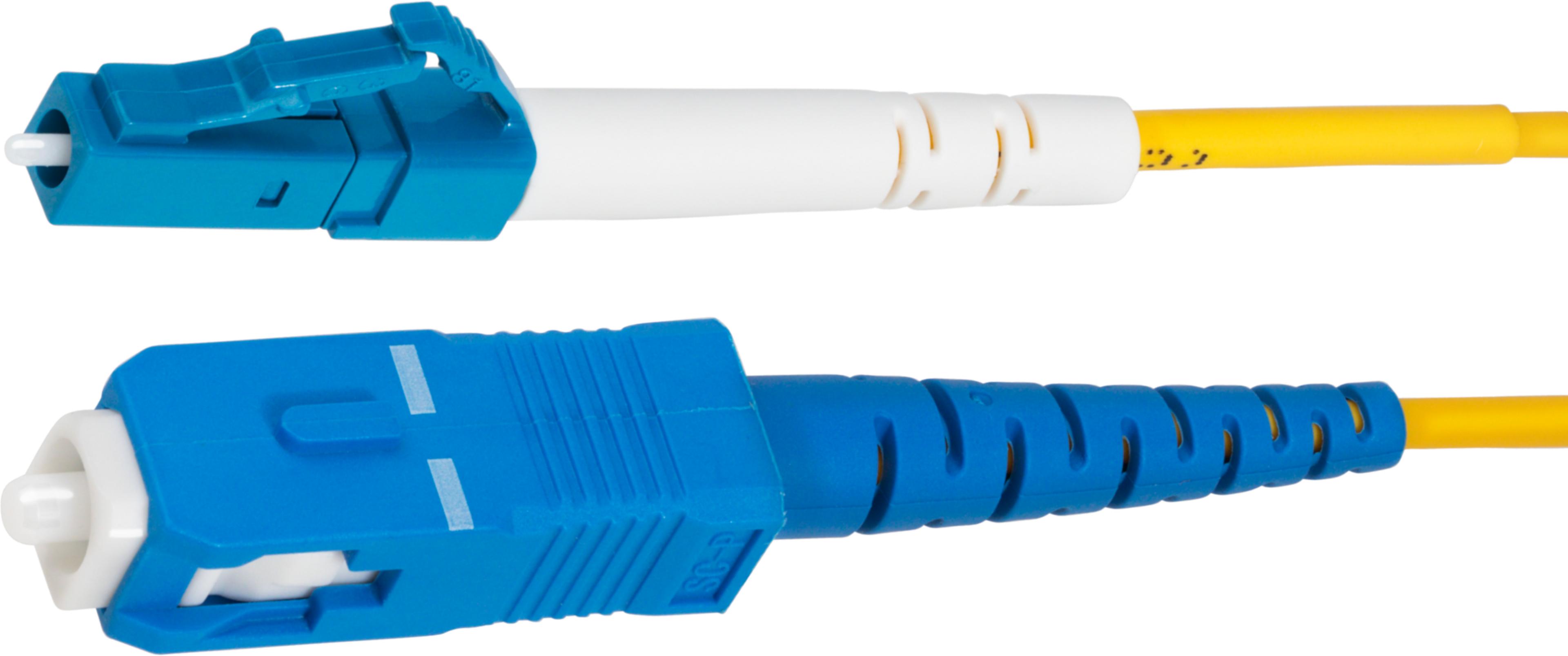 LWL Simplex Patchkabel LC-SC 1 m 9/125 µ