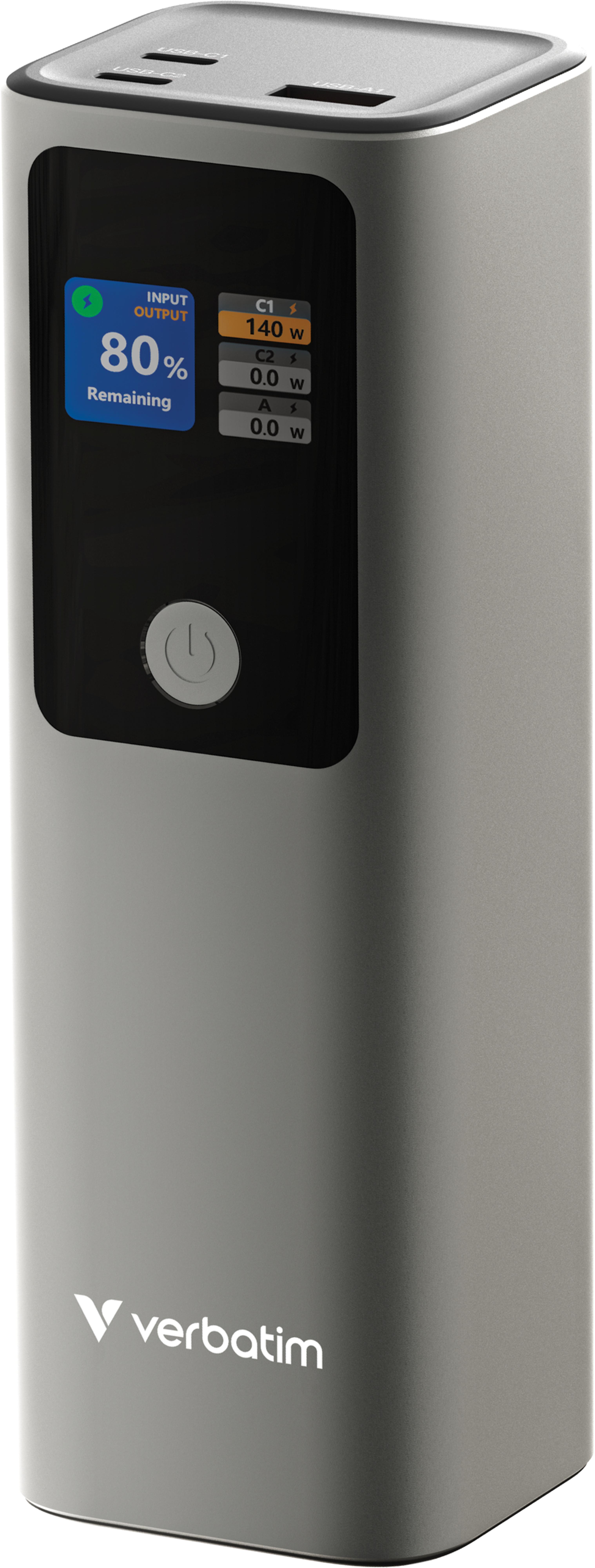 Powerbanka Verbatim 27.000mAh USB šedá