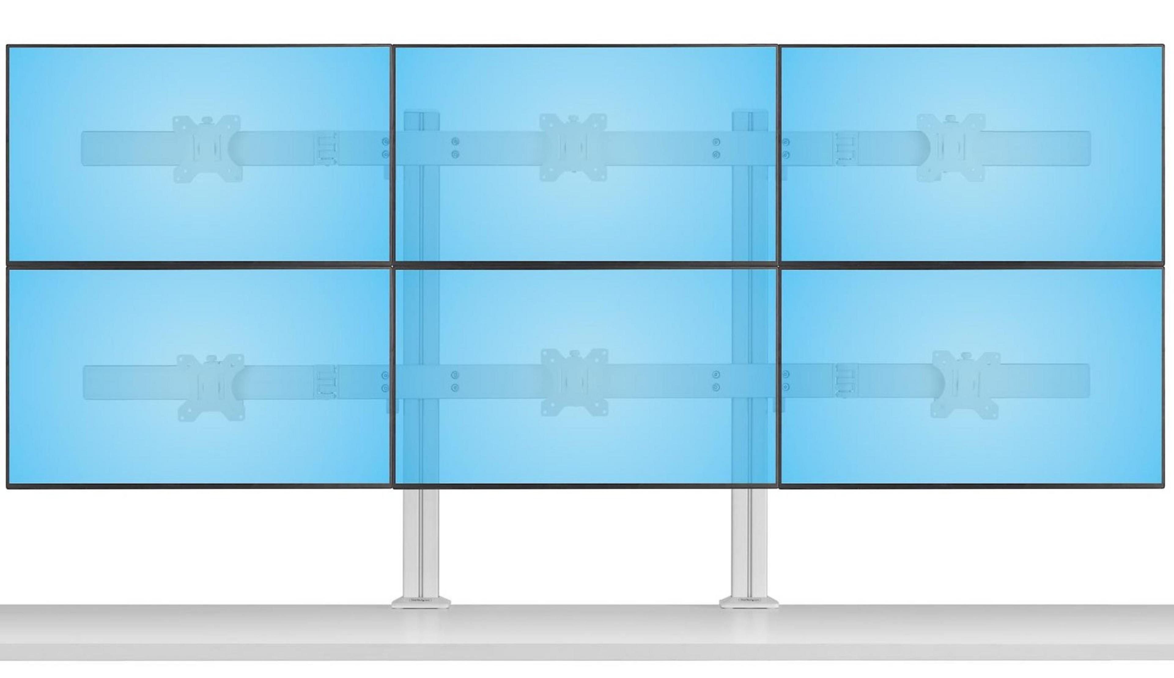 StarTech Six-Monitor Desk Mount