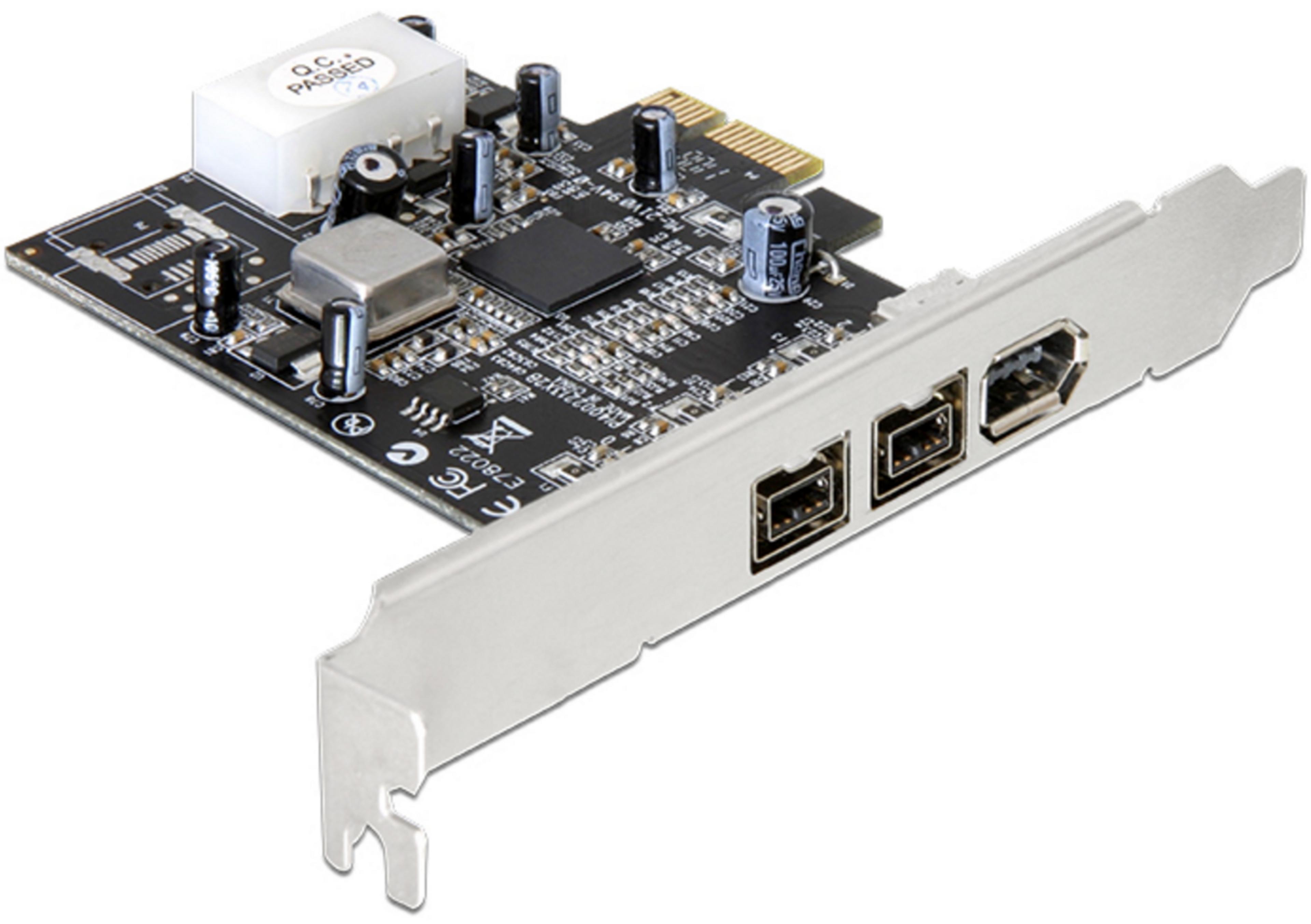 Delock 3x FireWire PCIe Interface