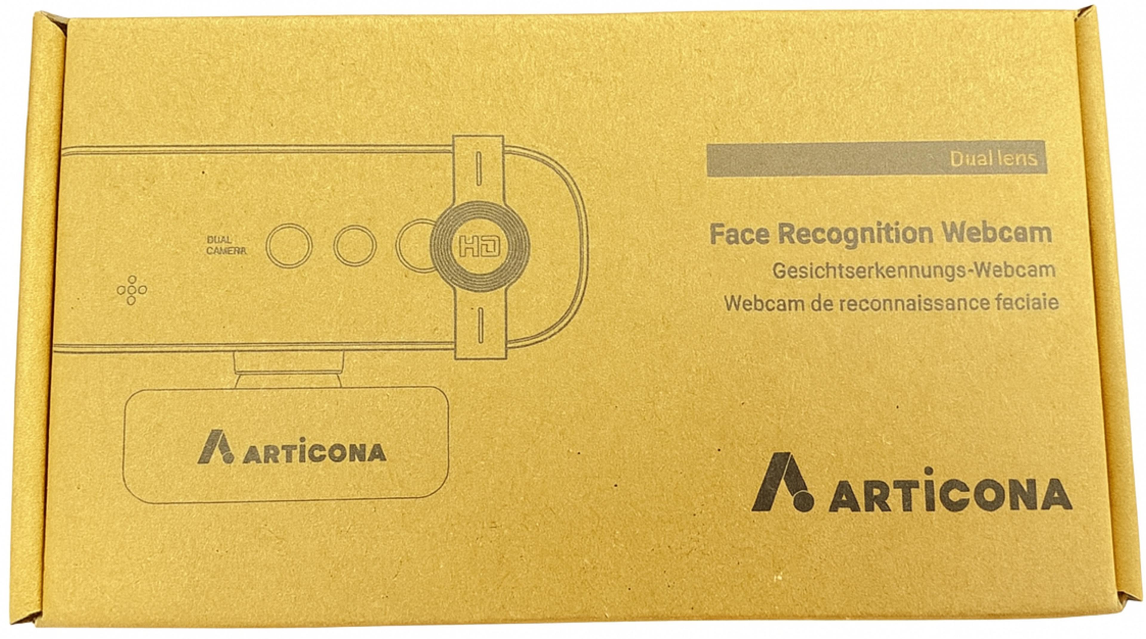 ARTICONA USB Face Recognition Webcam