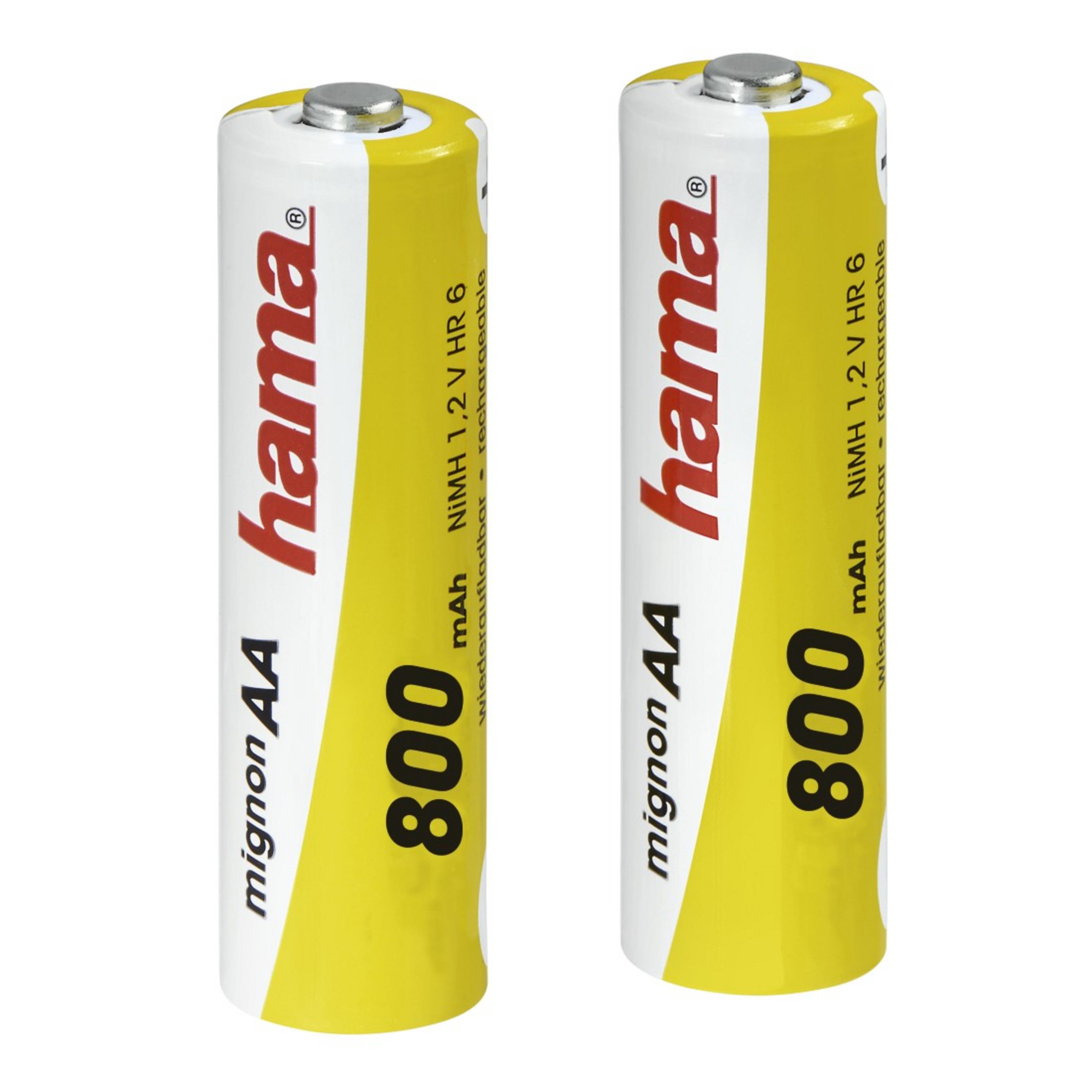 Hama AA 800 mAh NiMH Battery 2-pack