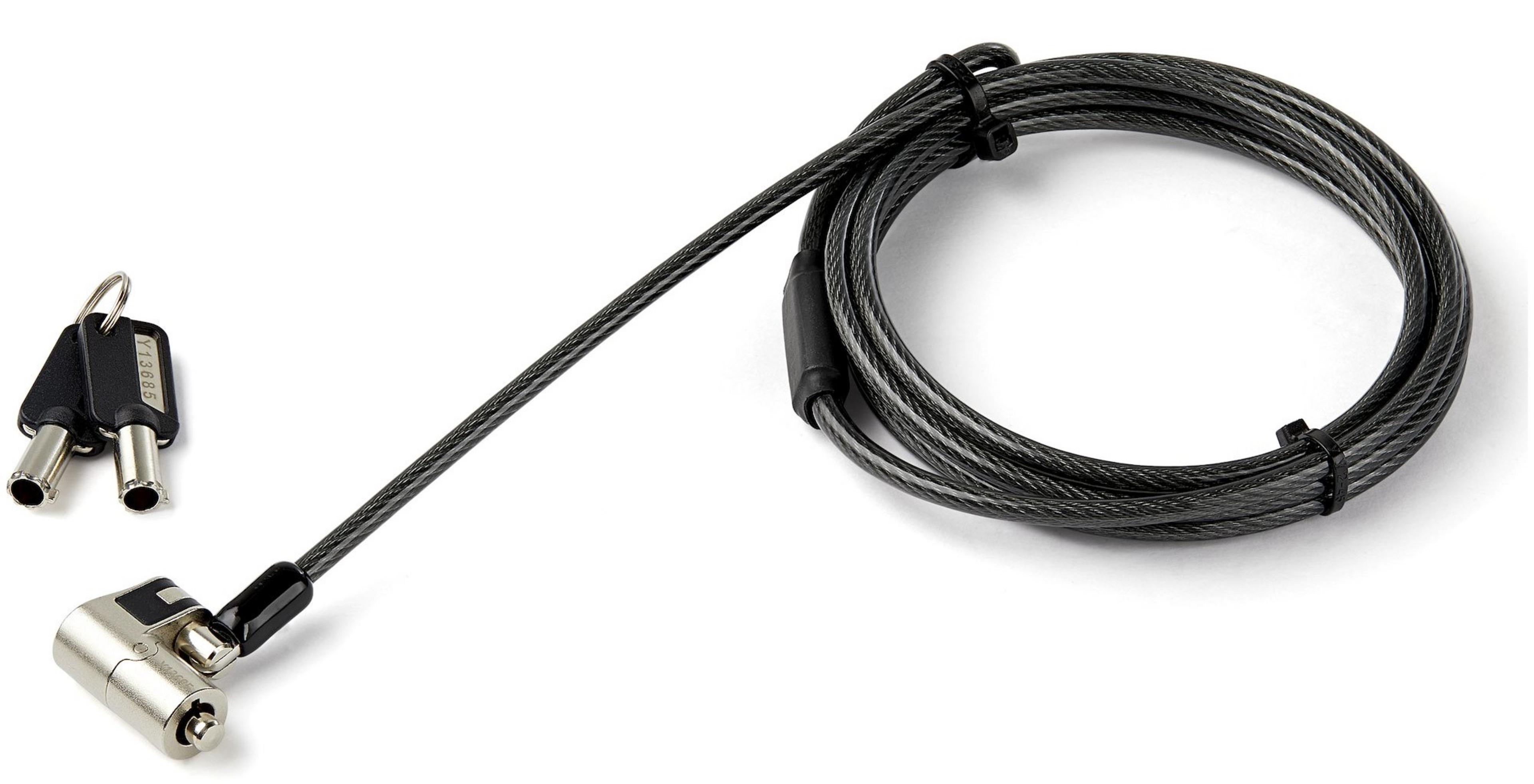 Câble antivol StarTech 3en1 avec clé