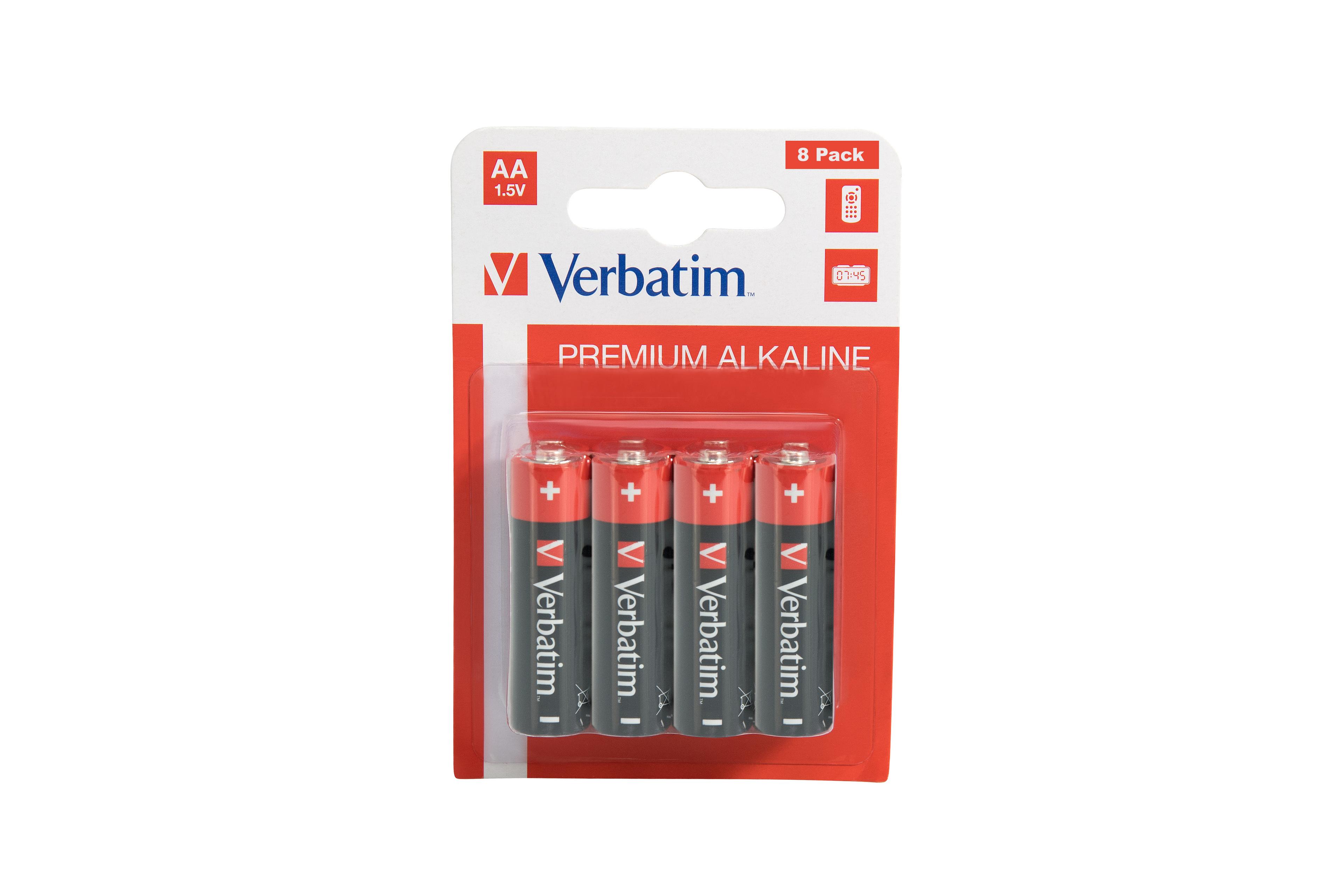 Verbatim LR6 Alkaline Batterie 8 St