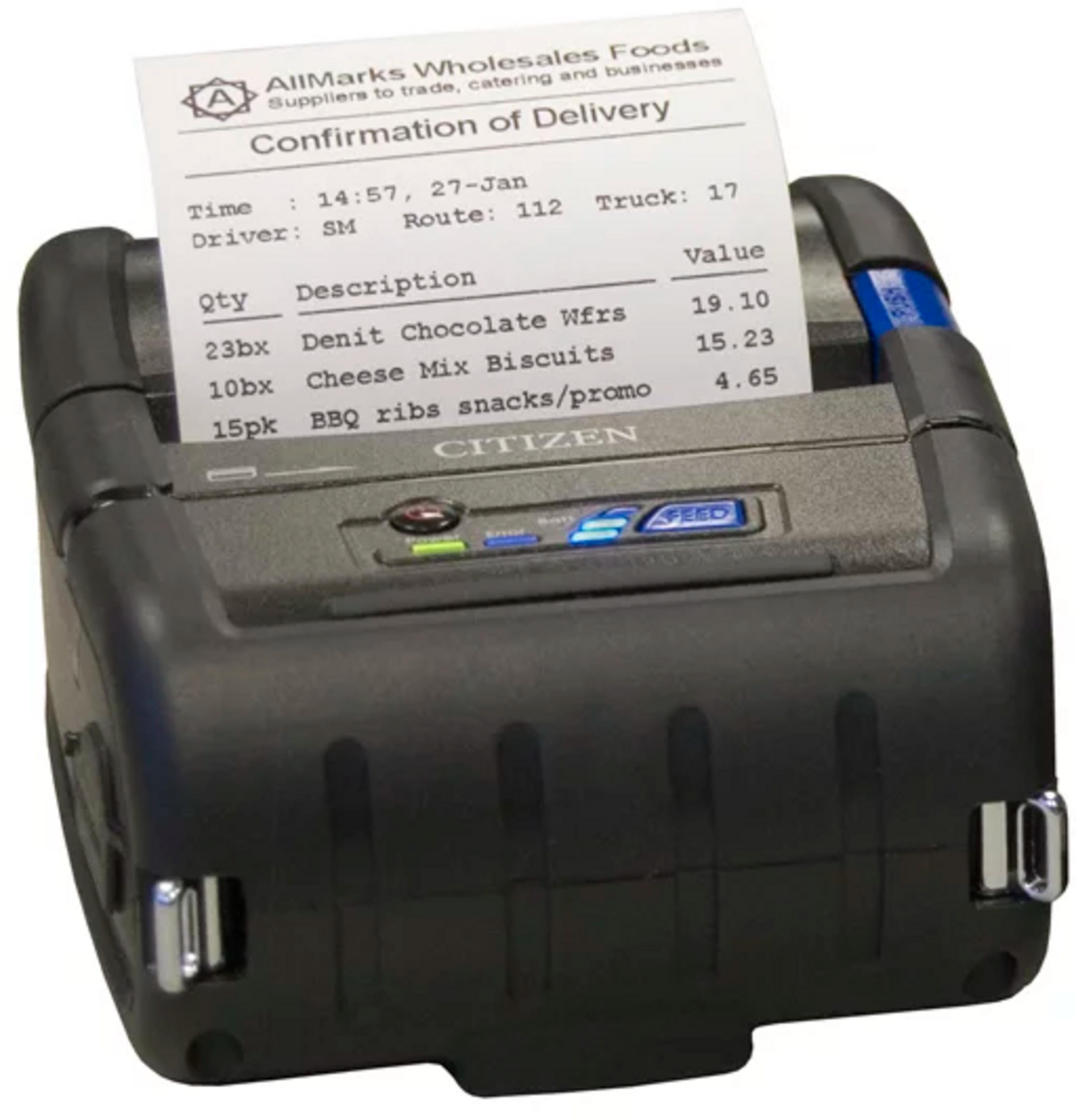 Citizen CMP-30II 203dpi Mobile Printer