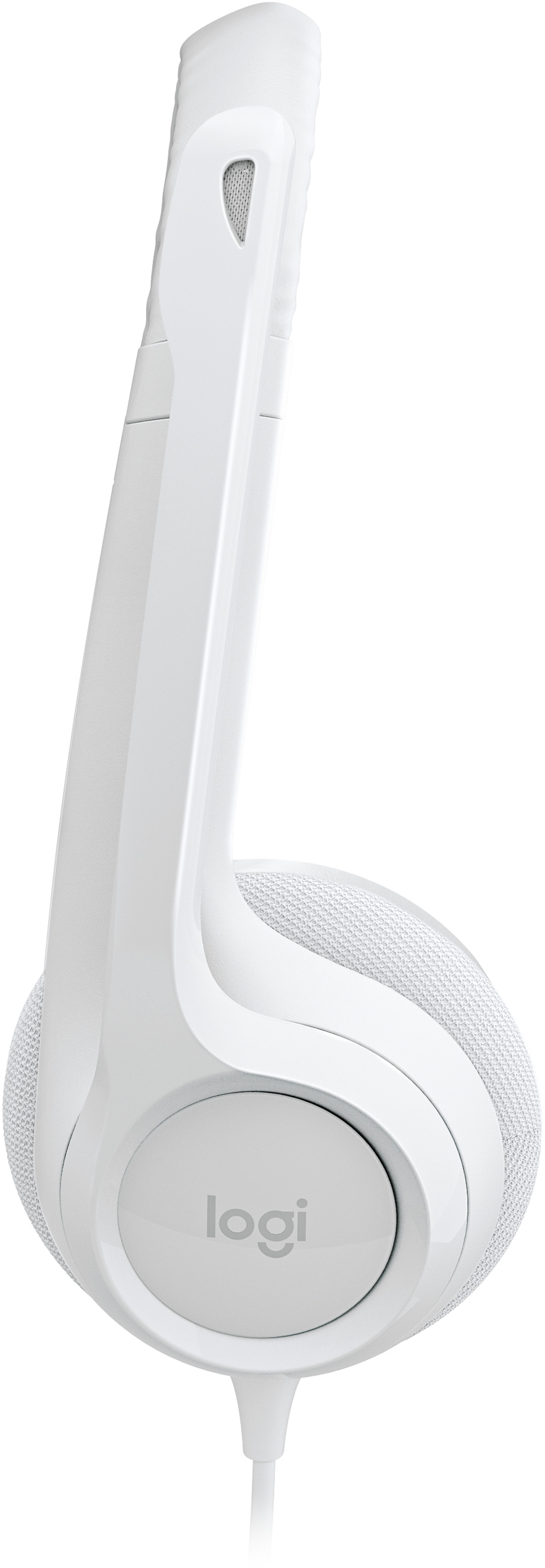 Casque stéréo Logitech H390 USB, blanc