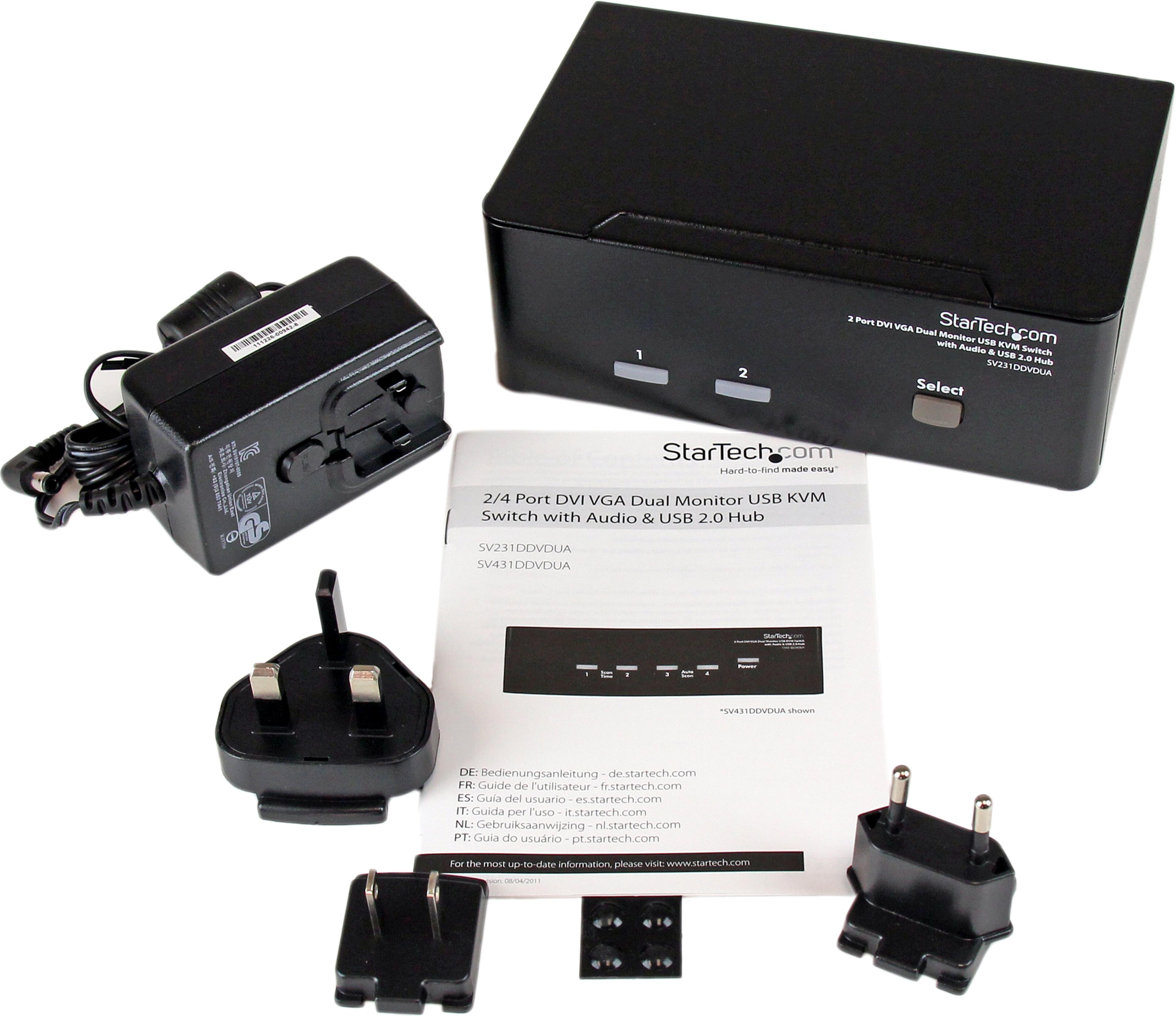 StarTech KVM-Switch DVI/VGA DualHead 2P