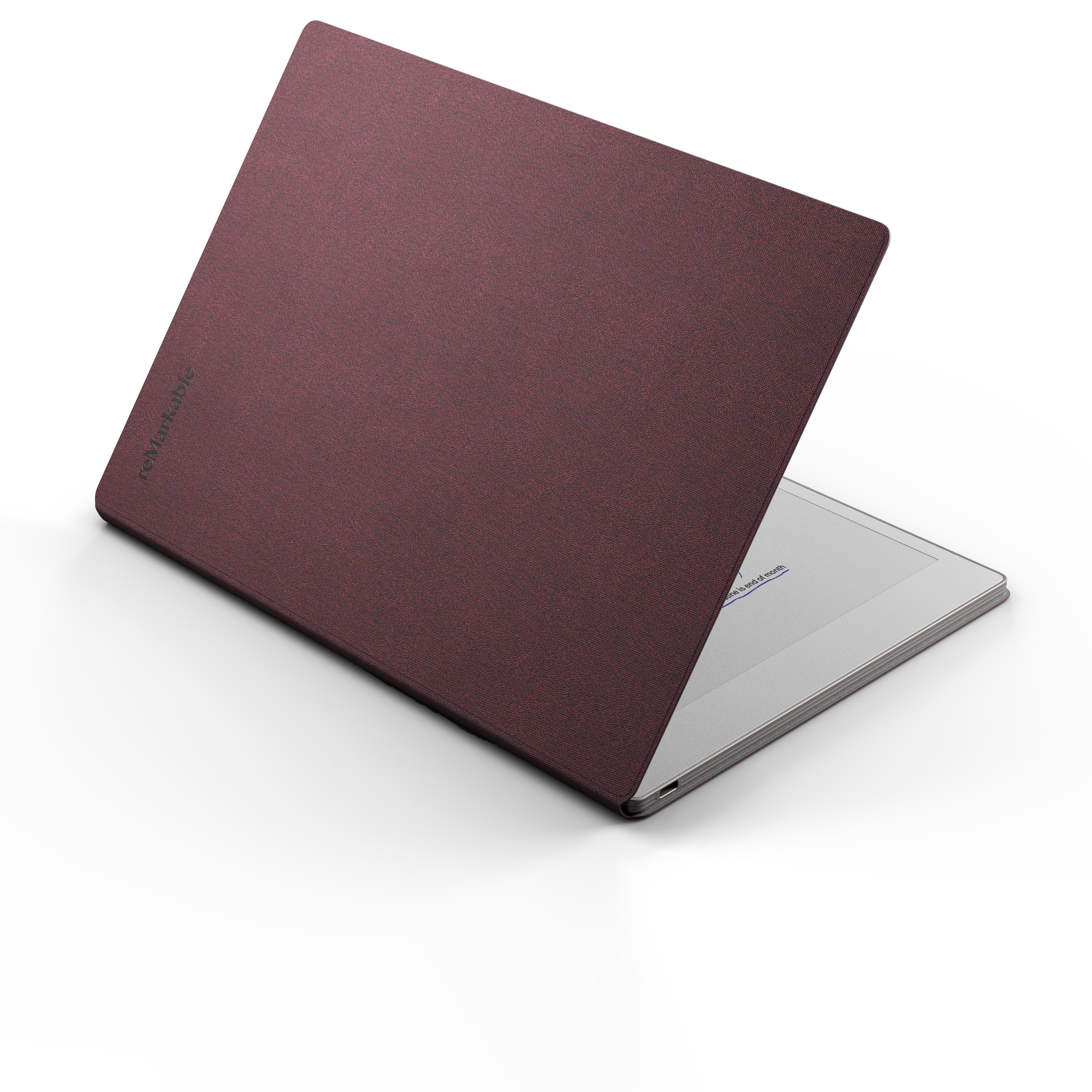 reMarkable Pro Book Folio Weave Burgundy