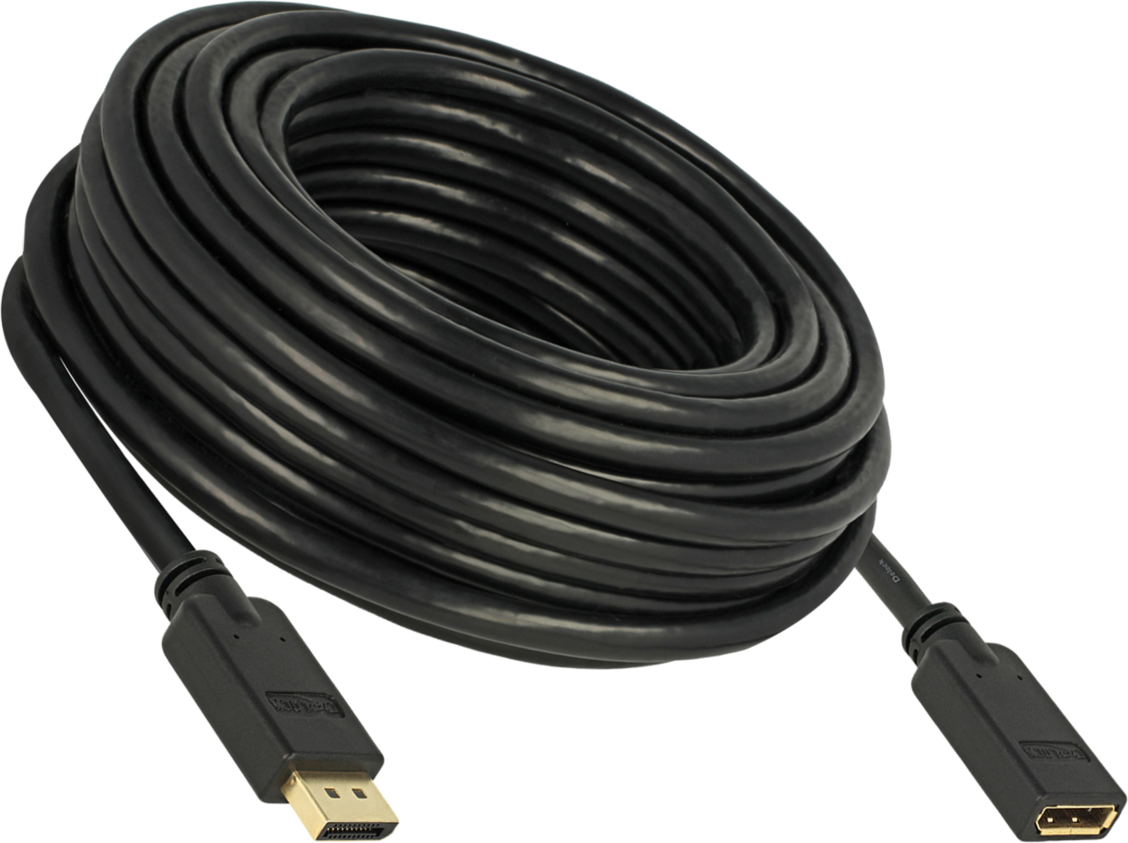Delock DisplayPort Verlängerung 15 m