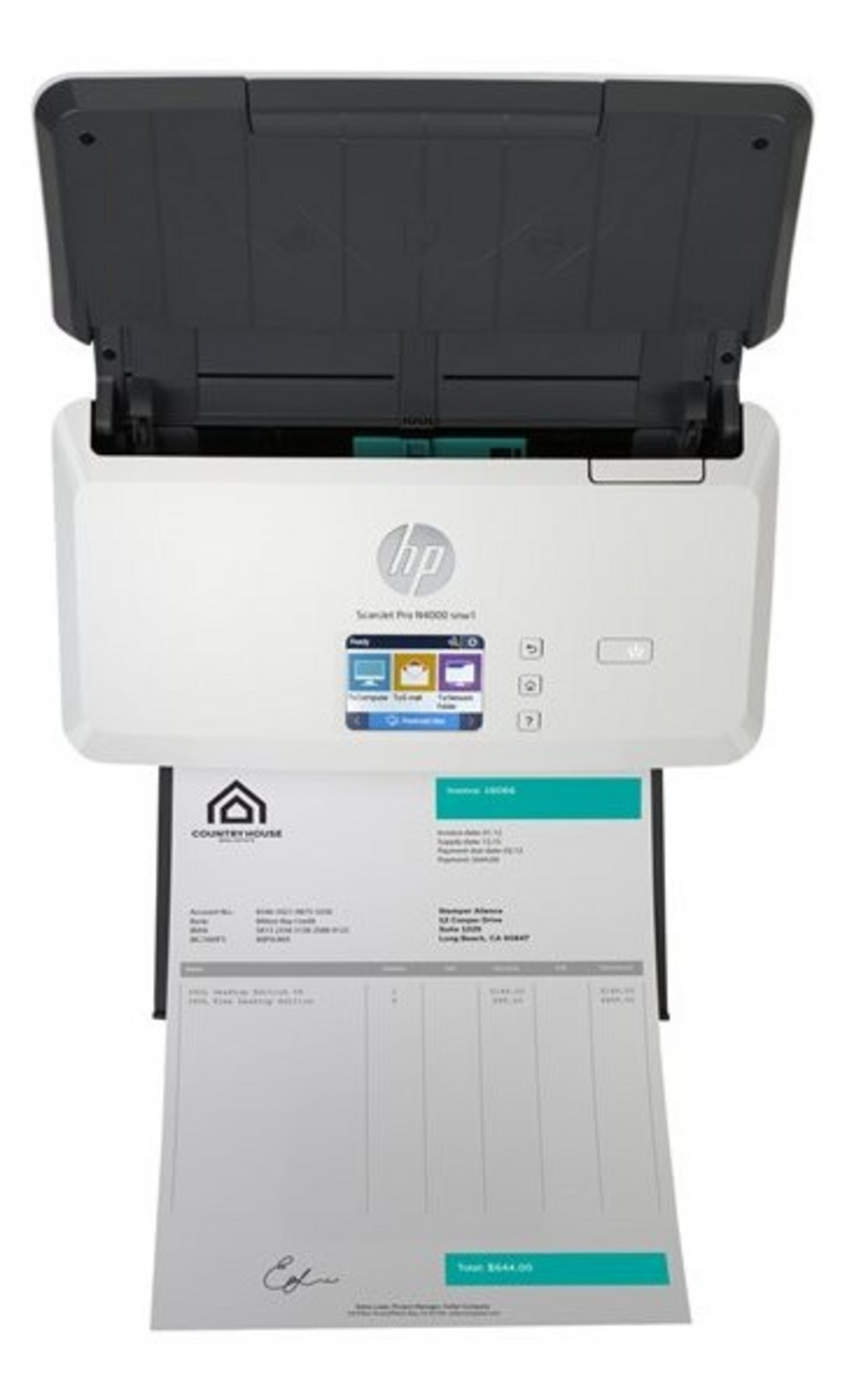 Scanner HP ScanJet Pro N4000 snw1