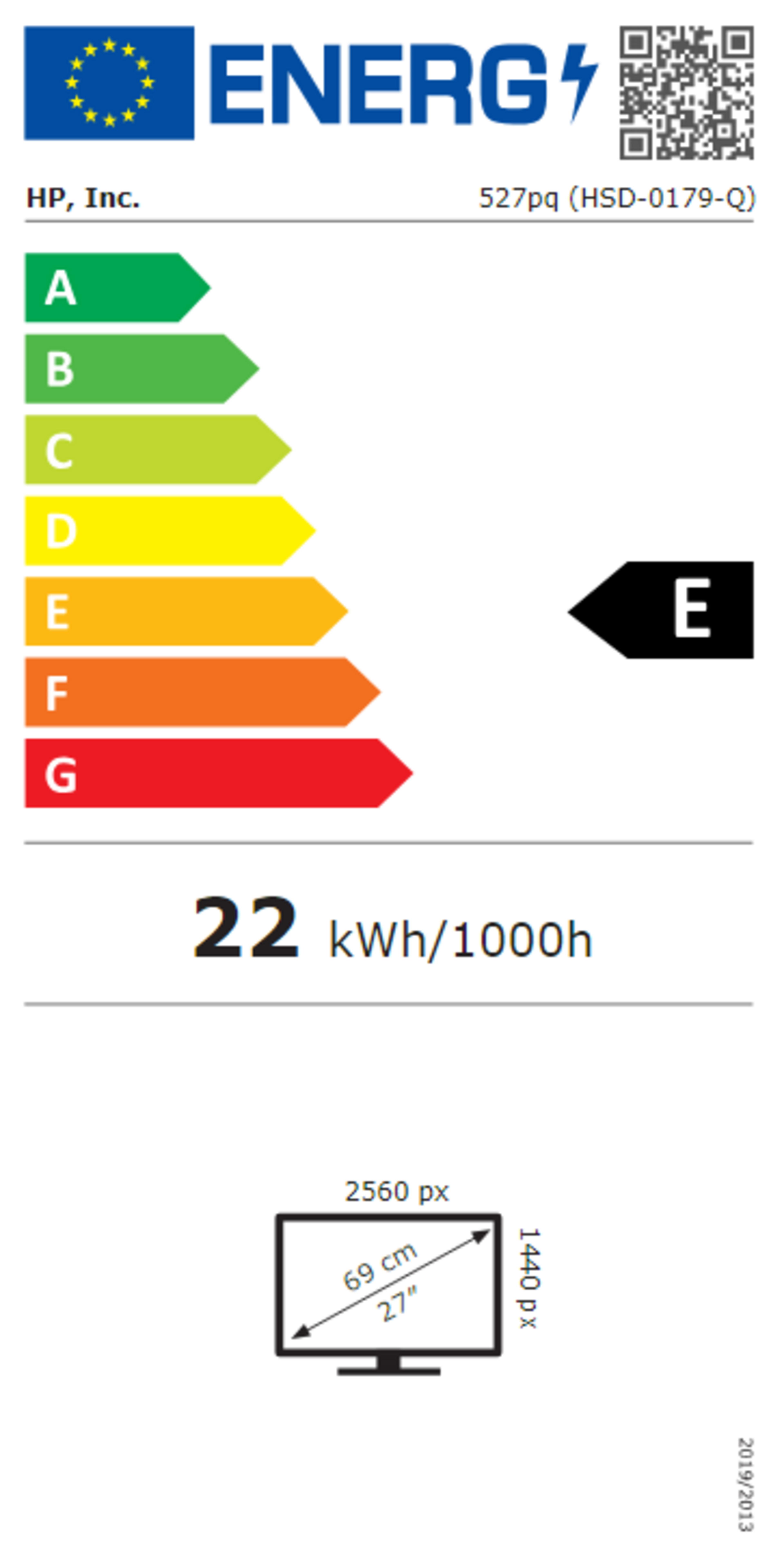 HP Series 5 Pro QHD Monitor - 527pq