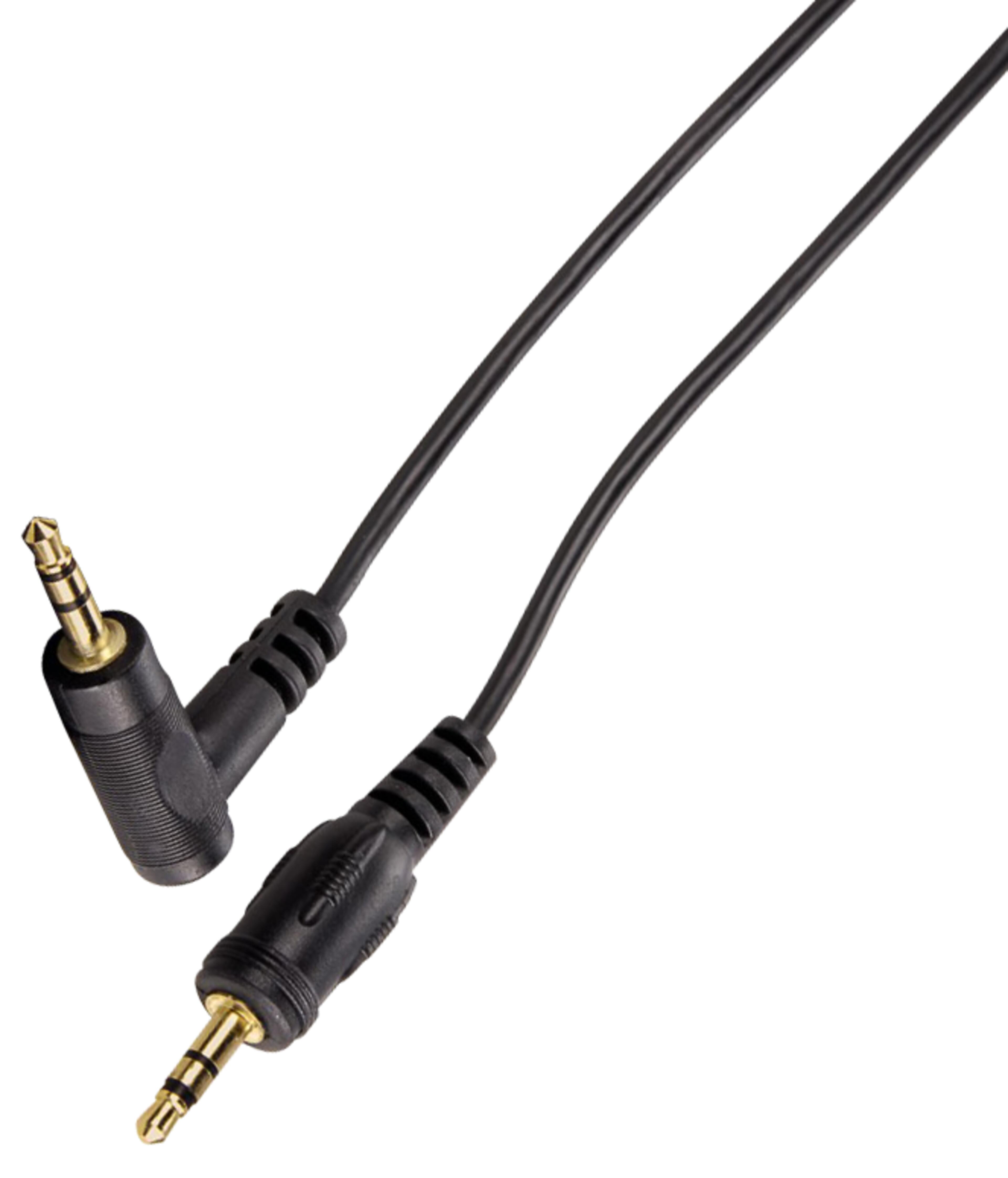 Kabel KlinkenSt90°-KlinkenSt 3,5mm 0,75m