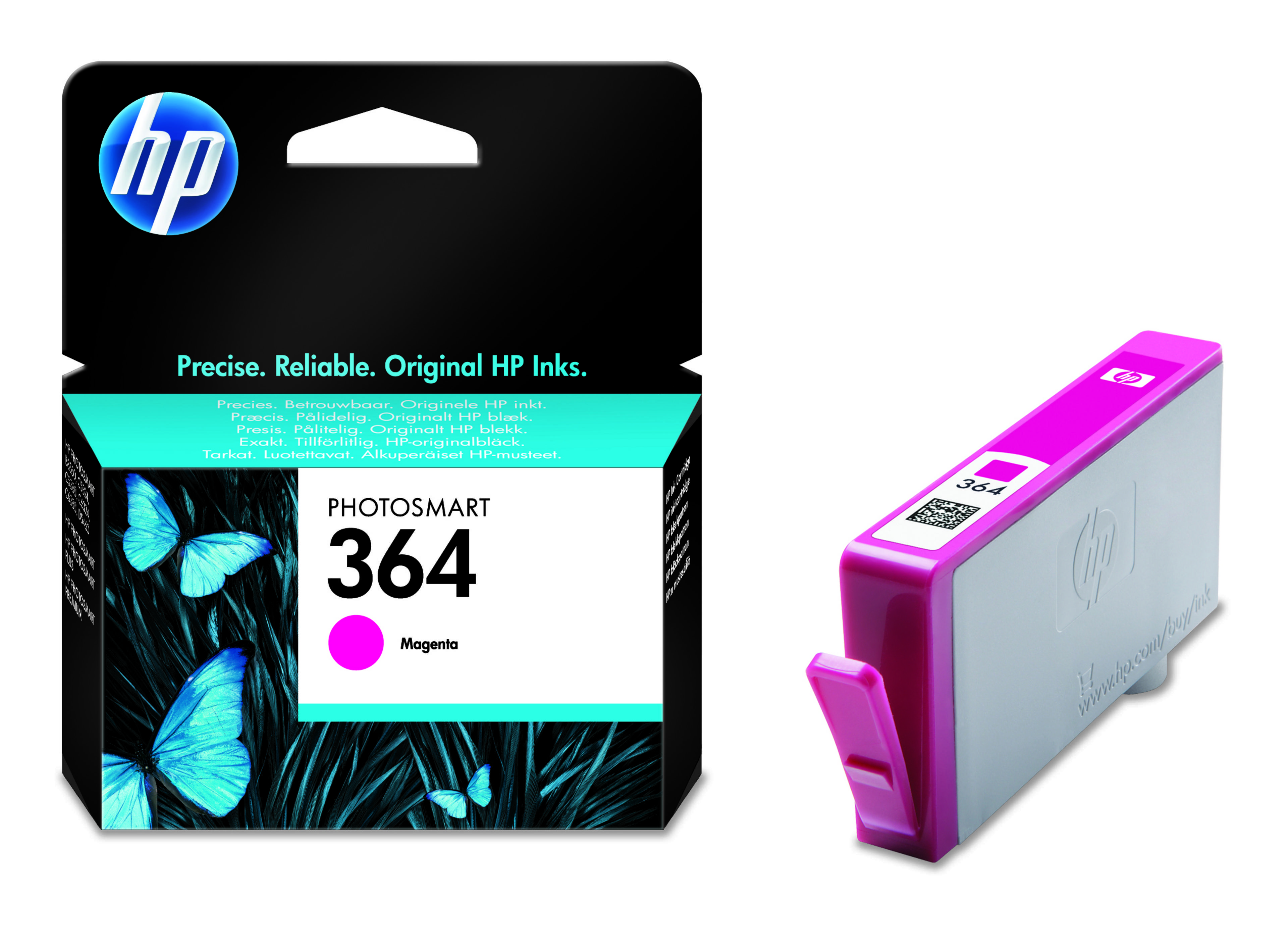 HP Cartucho de tinta 364 magenta