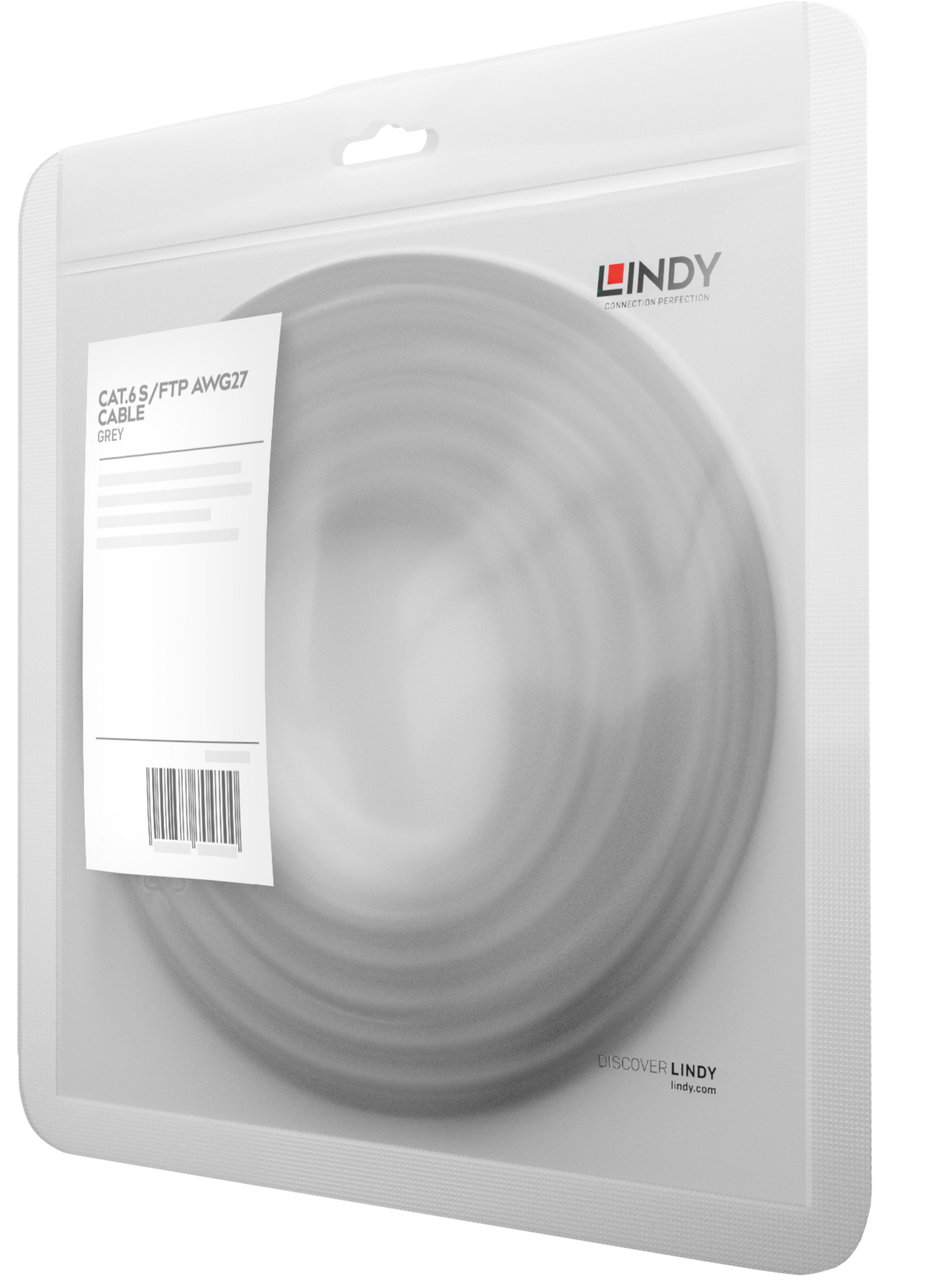 Patch Cable RJ45 S/FTP Cat6 2m Grey