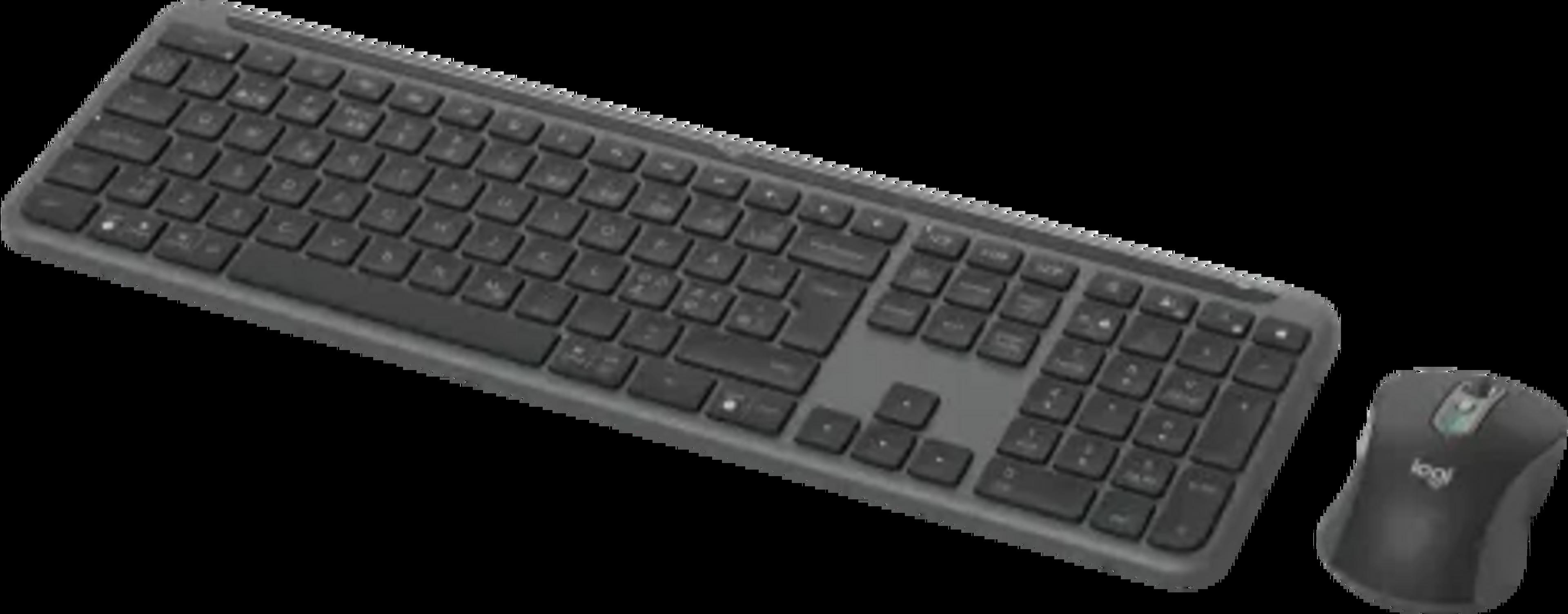 Logitech MK950 Keyboard Mouse Set Graph.