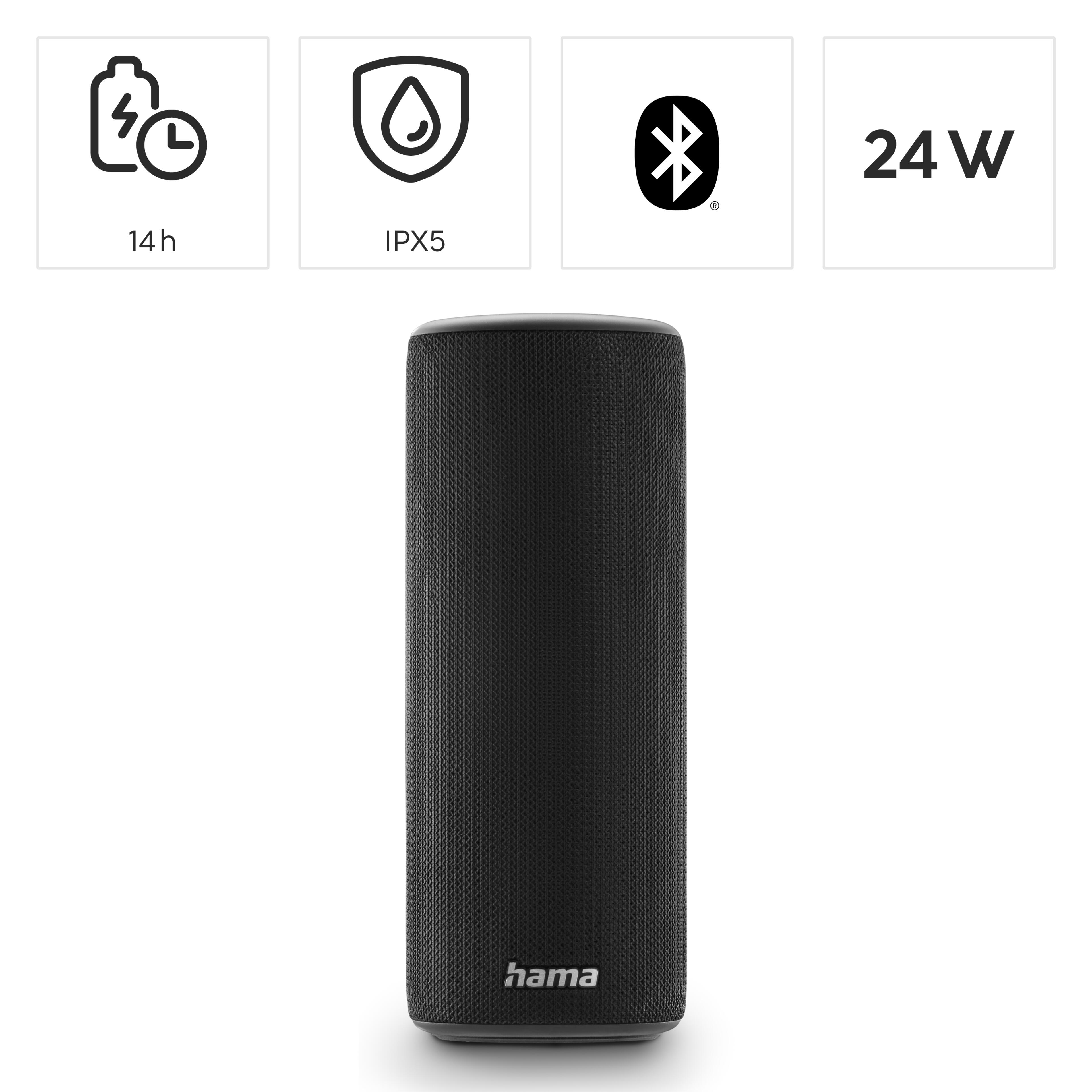 Hama Pipe 3.0 Bluetooth Speaker Black