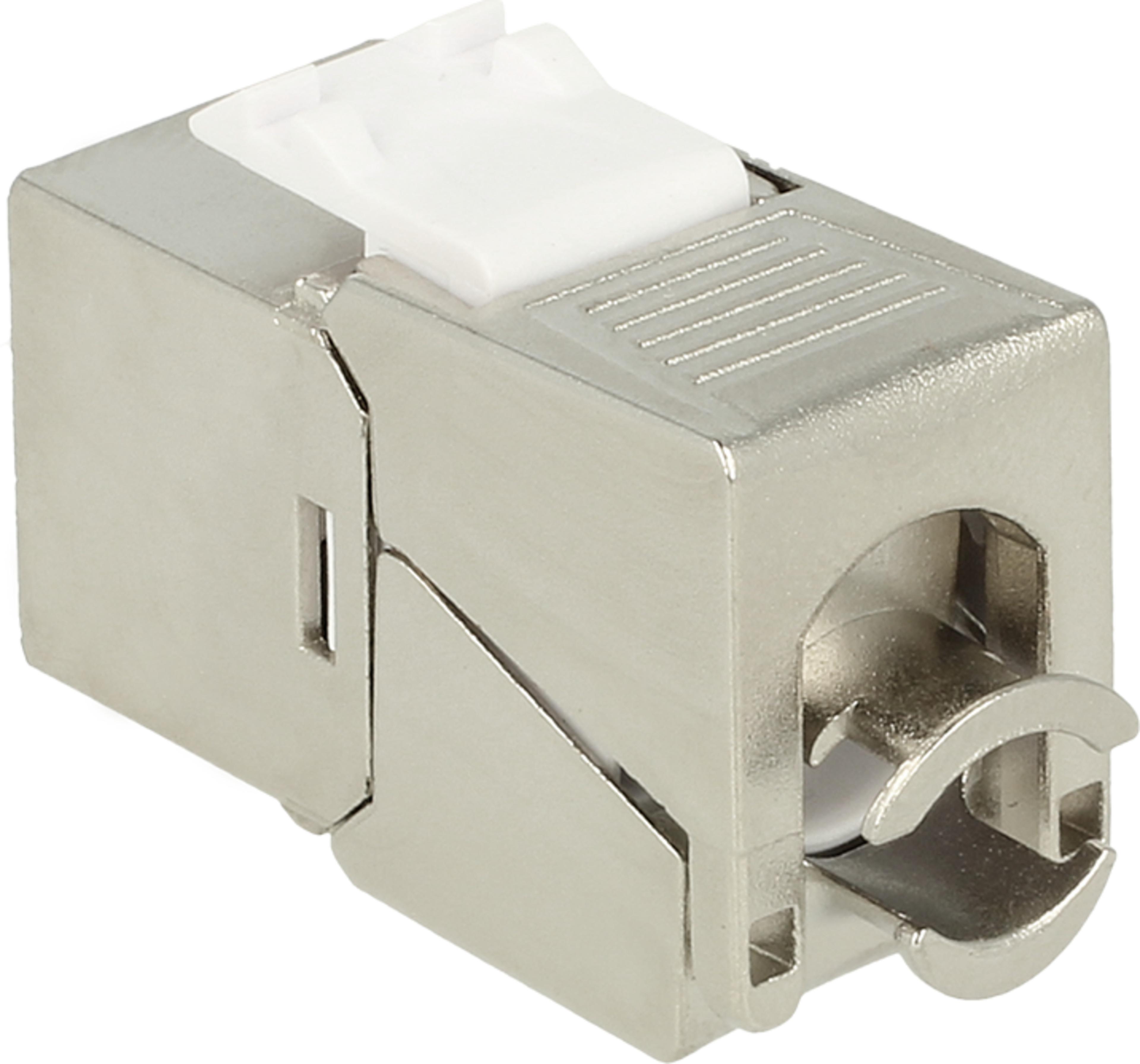 Keystone Jack 1x RJ45 STP Cat6a