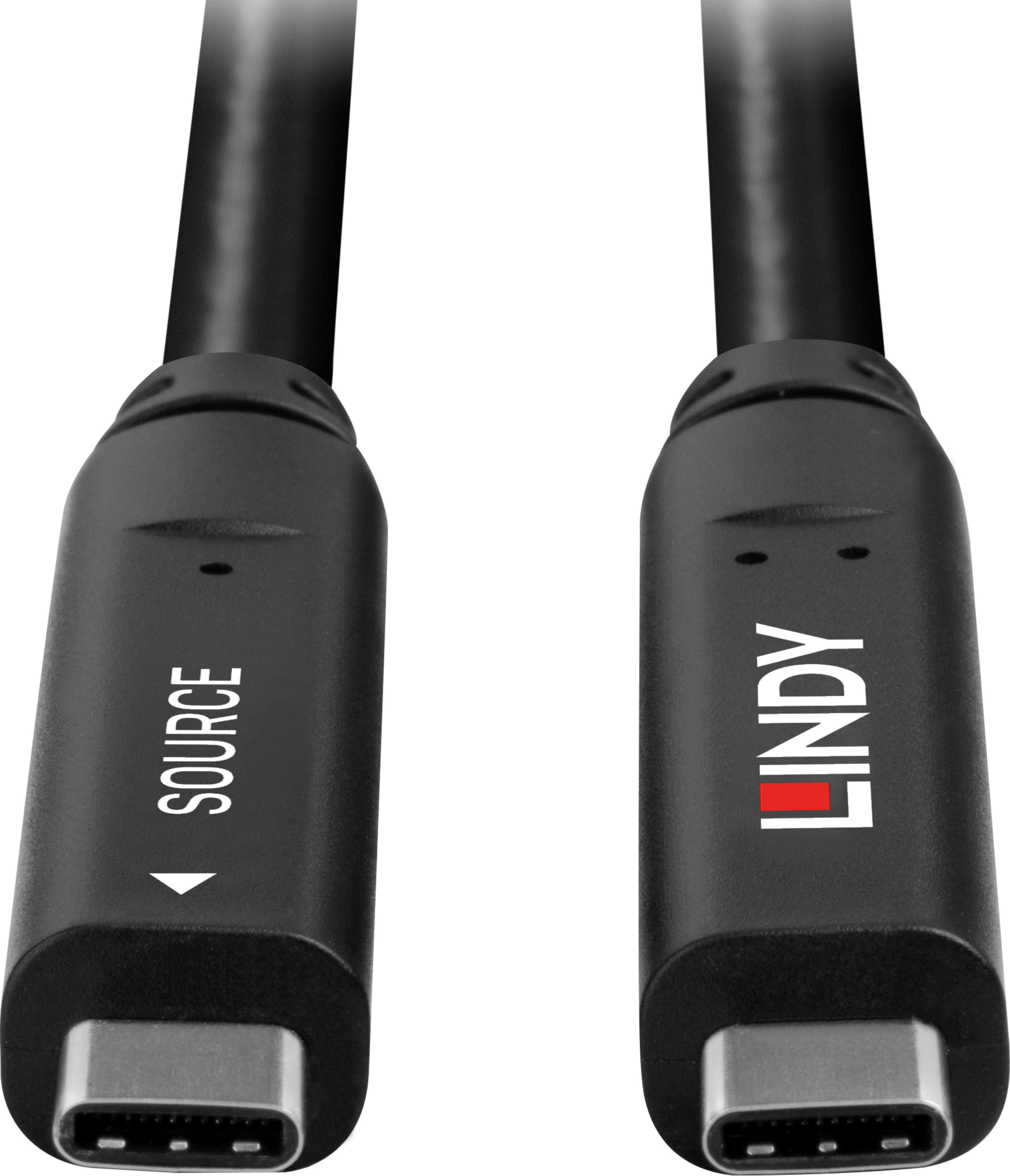 LINDY USB Type-C Hybrid Cable 10m
