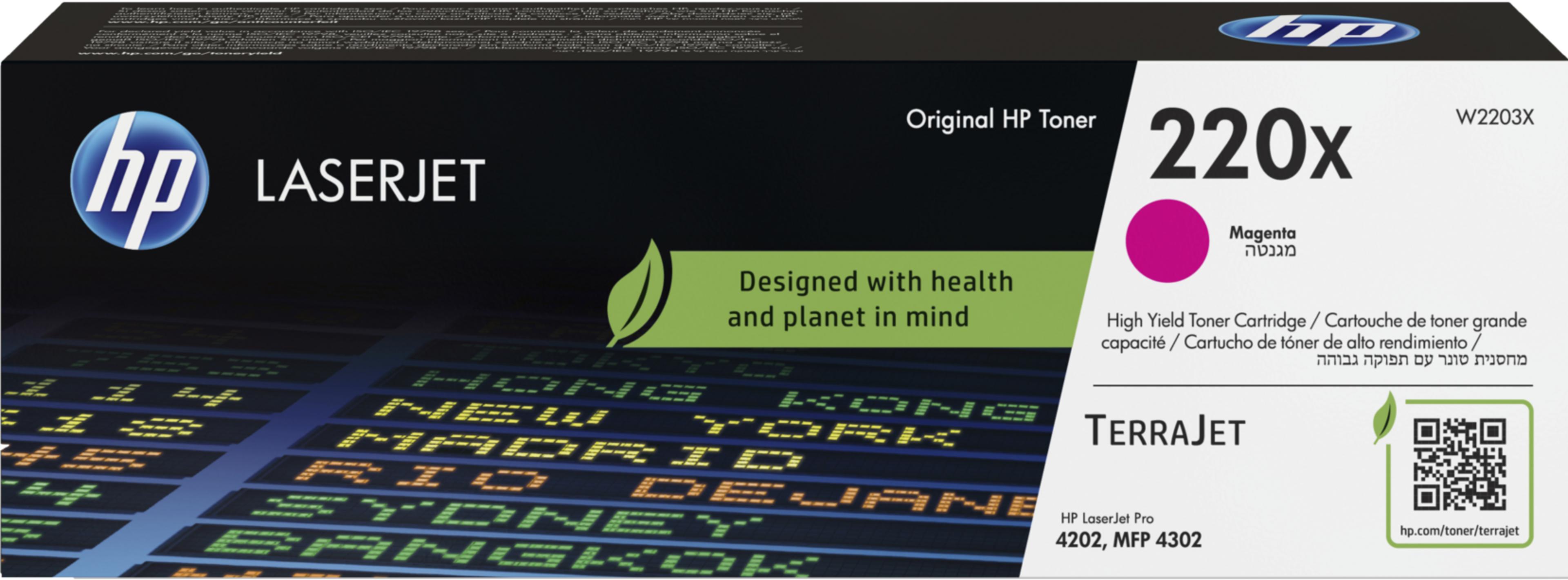 HP 220X Toner magenta