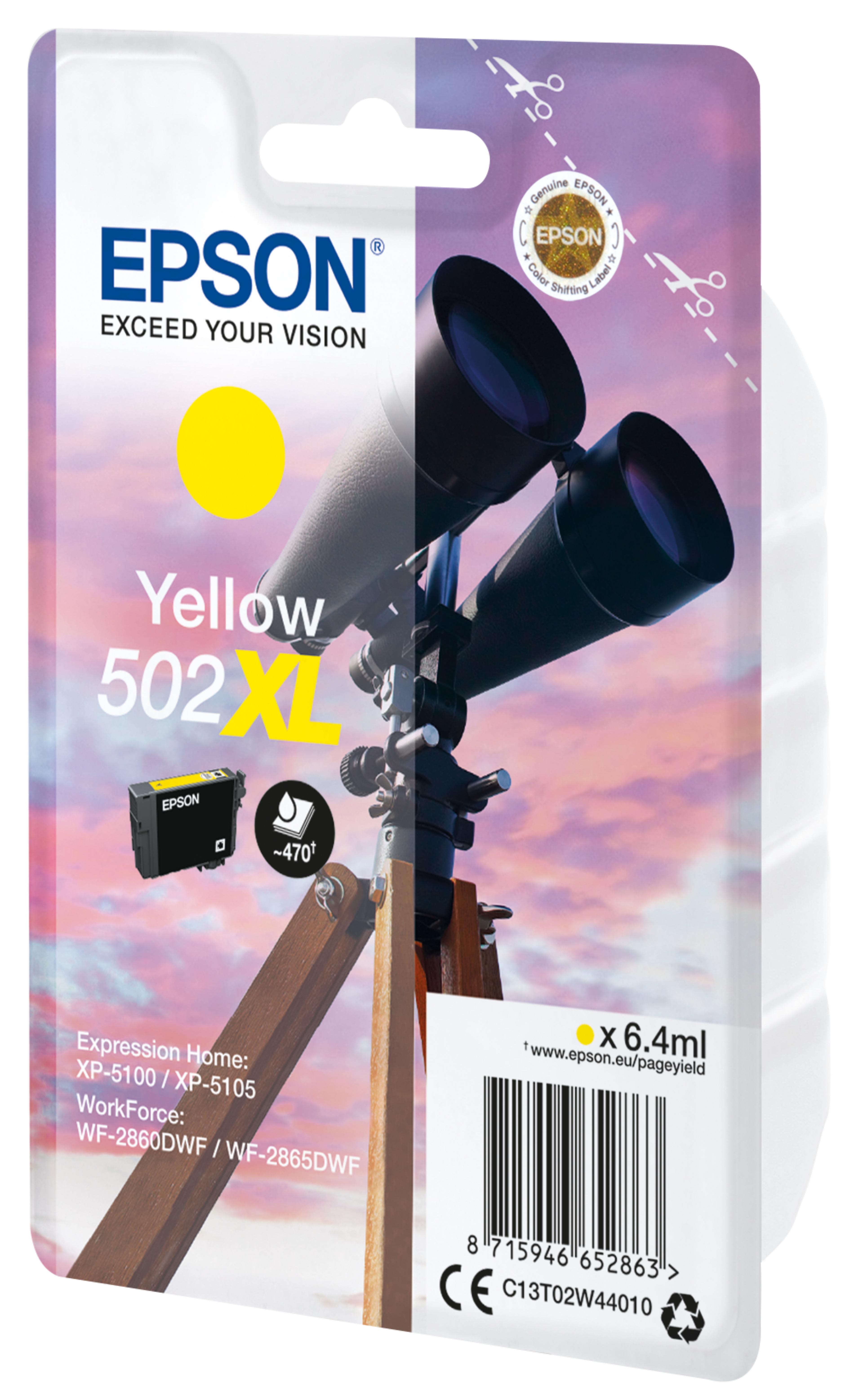 Epson 502 XL Ink Yellow