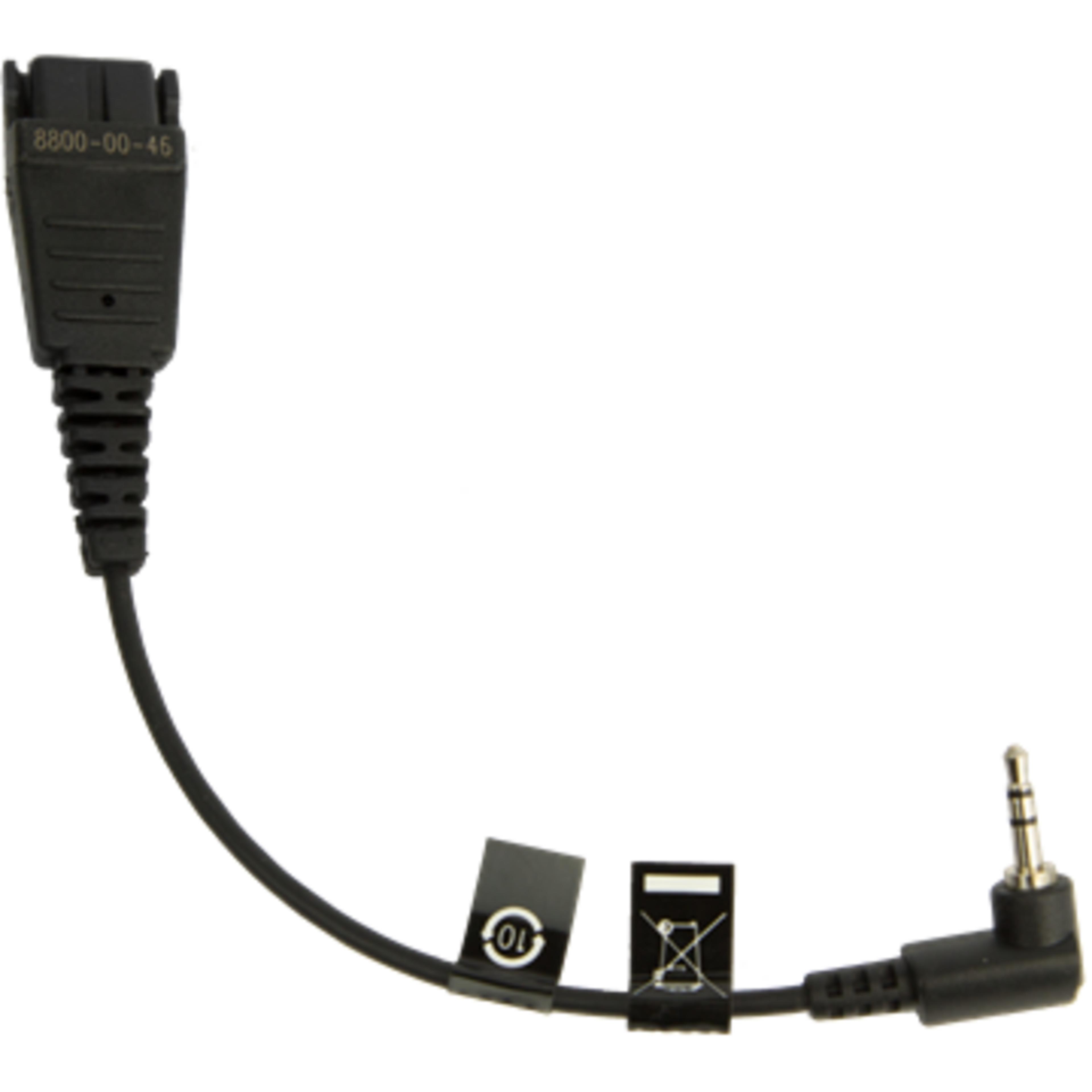 Adapter Cable QD to 2.5 mm Jack