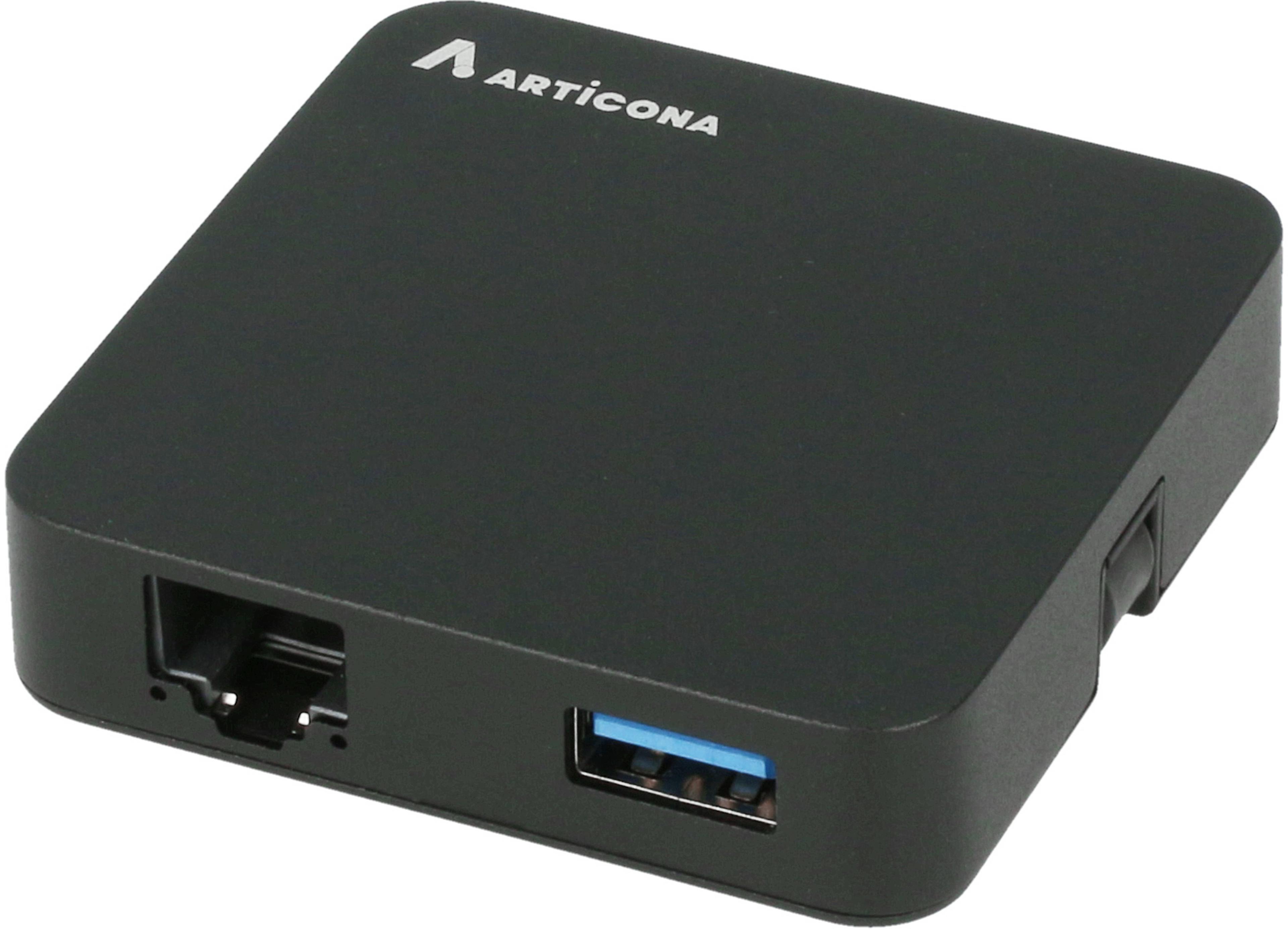 ARTICONA USB-C Travel Hub, HDMI + VGA
