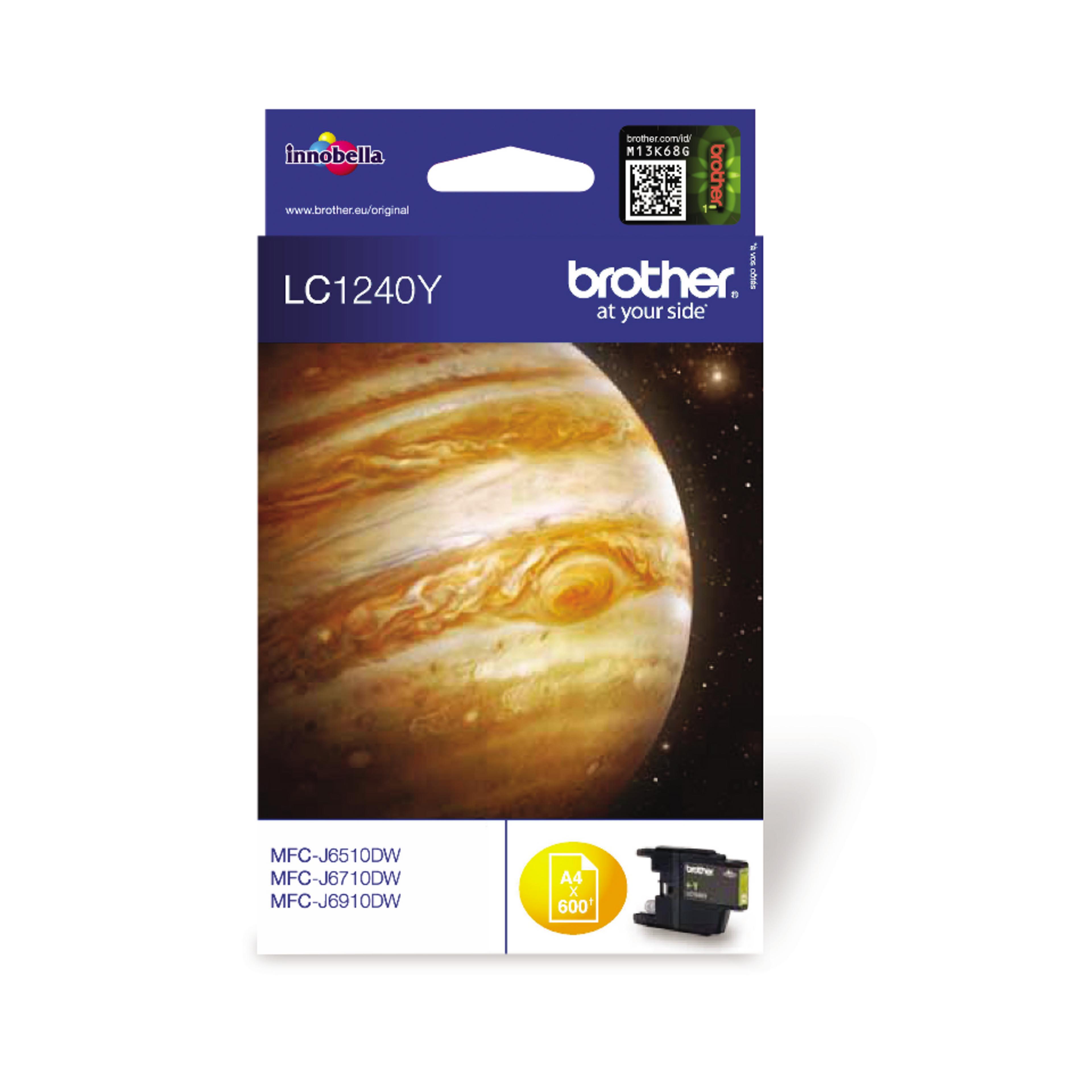 Inchiostro Brother LC-1240Y giallo